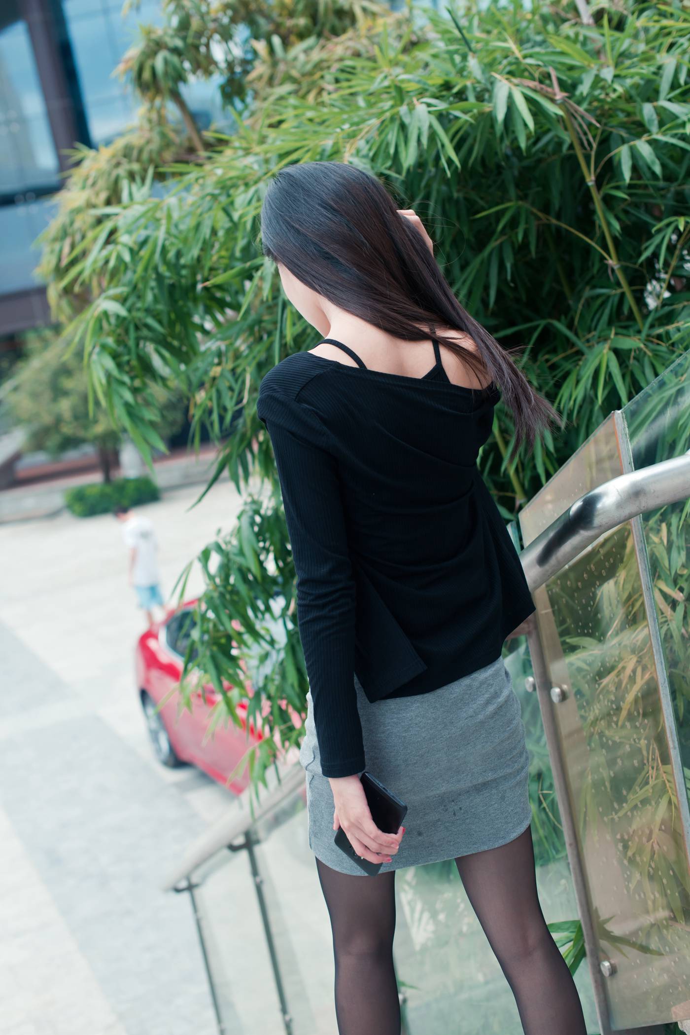 图片[99]-[LISS丽丝映像]NO.047《秋季御风的俏丽黑丝出行》[99P] – 速更版-美库