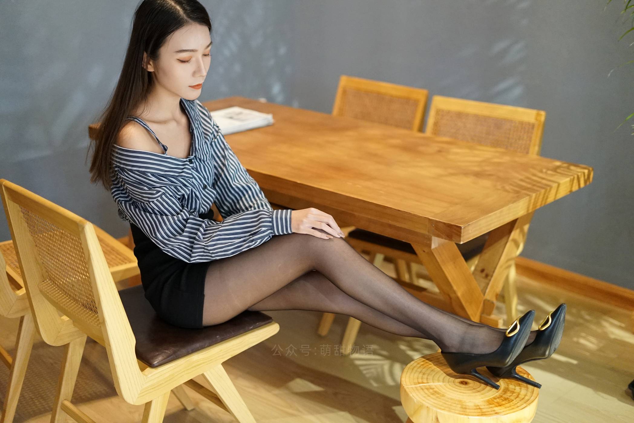 图片[69]-[萌甜物语]XM126《黑丝职业装-可可》[101P] – 速更版-美库