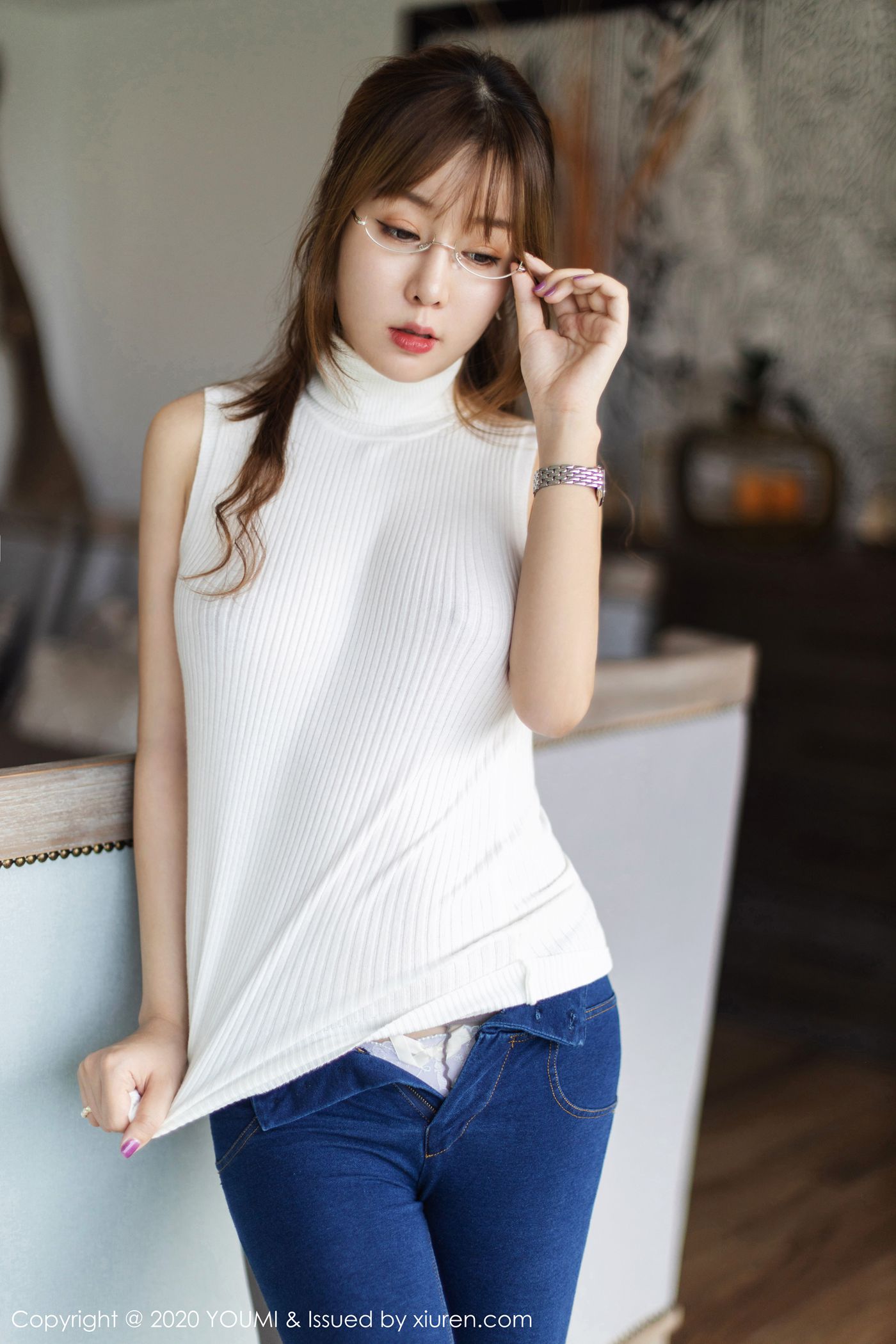 图片[30]-[YouMi尤蜜荟]YMH20200116VOL0407 2020.01.16 VOL.407 牛仔裤更能提现美臀的诱惑 王雨纯[80+1P] – 速更版-美库