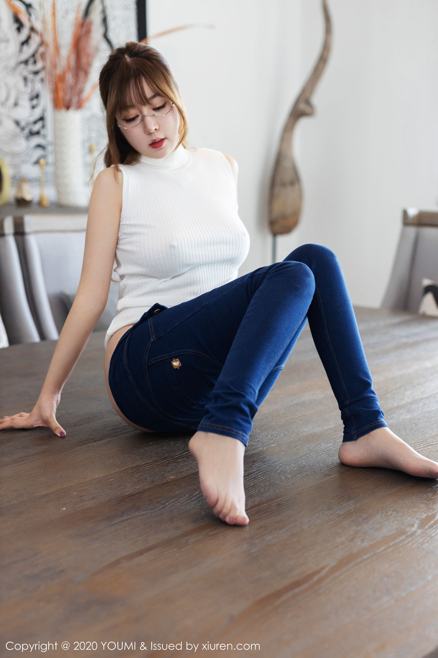 图片[50]-[YouMi尤蜜荟]YMH20200116VOL0407 2020.01.16 VOL.407 牛仔裤更能提现美臀的诱惑 王雨纯[80+1P] – 速更版-美库