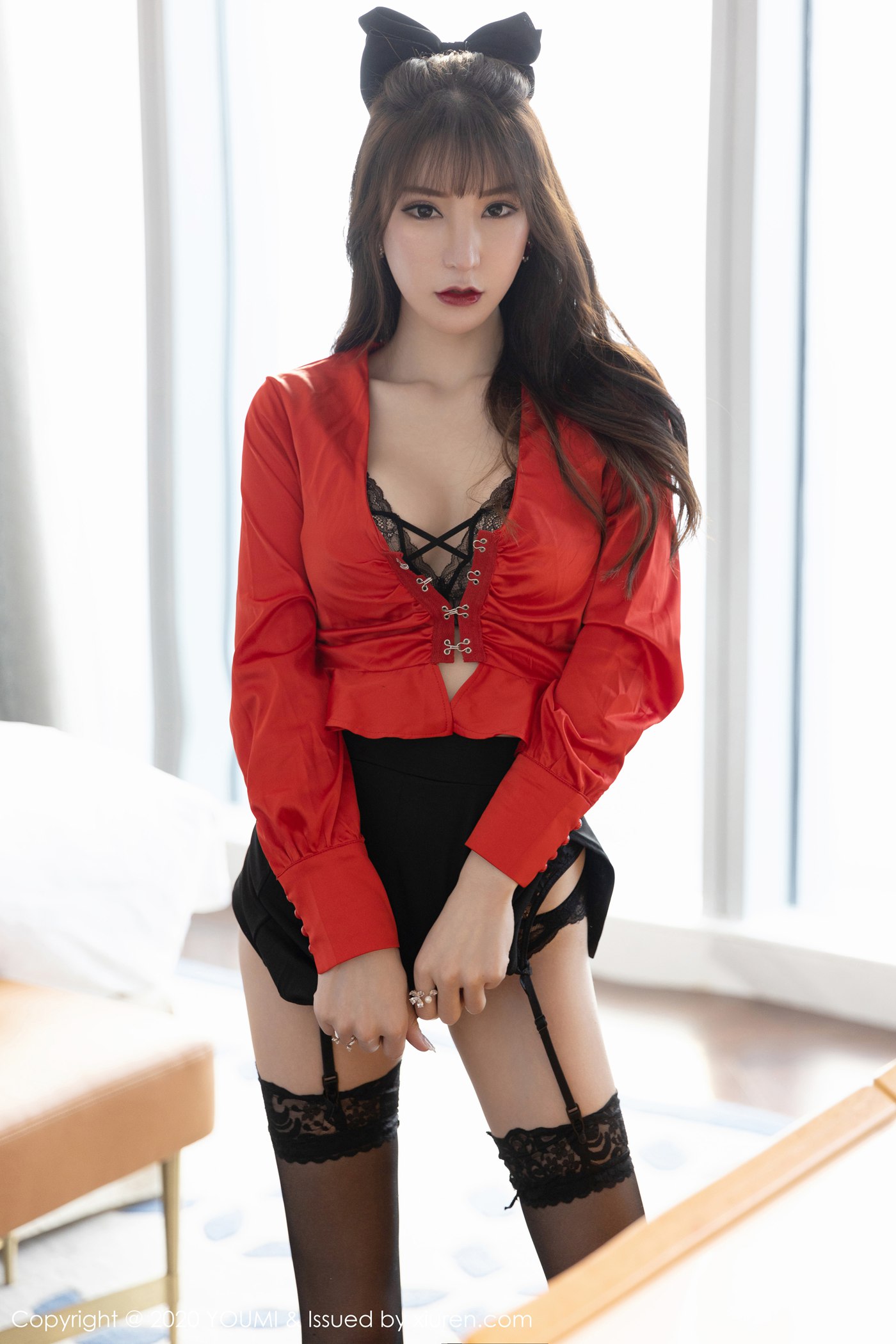 图片[73]-[YouMi尤蜜荟]YMH20200508VOL0467 2020.05.08 VOL.467 魅惑黑丝吊袜 周于希Sandy[80+1P] – 速更版-美库