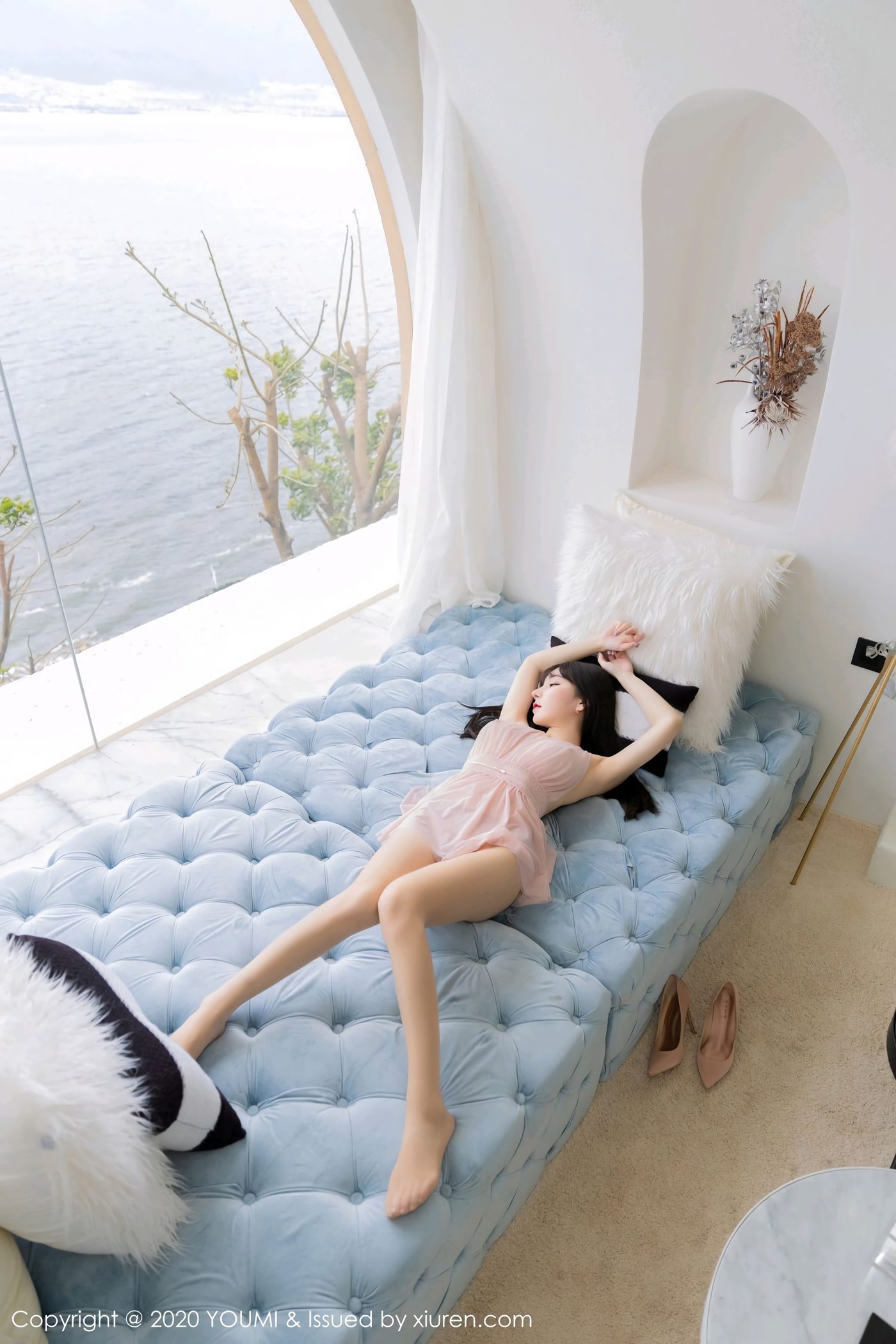 图片[20]-[YouMi尤蜜荟]YMH20200717VOL0488 2020.07.17 VOL.488 粉红色的轻纱吊裙 周于希Sandy[68+1P] – 速更版-美库