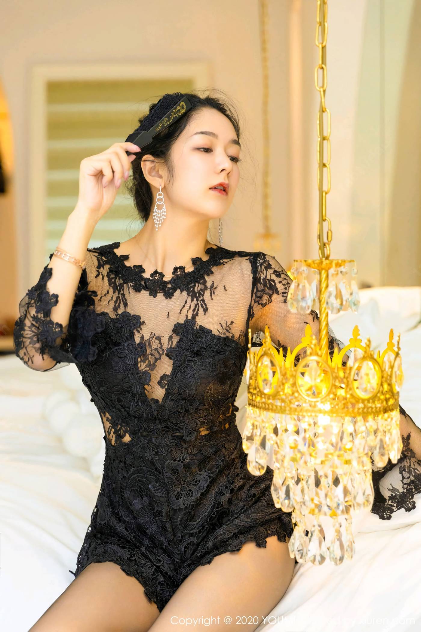 图片[32]-[YouMi尤蜜荟]YMH20200716VOL0487 2020.07.16 VOL.487 极致黑丝芊芊秀腿 Angela小热巴[66+1P] – 速更版-美库