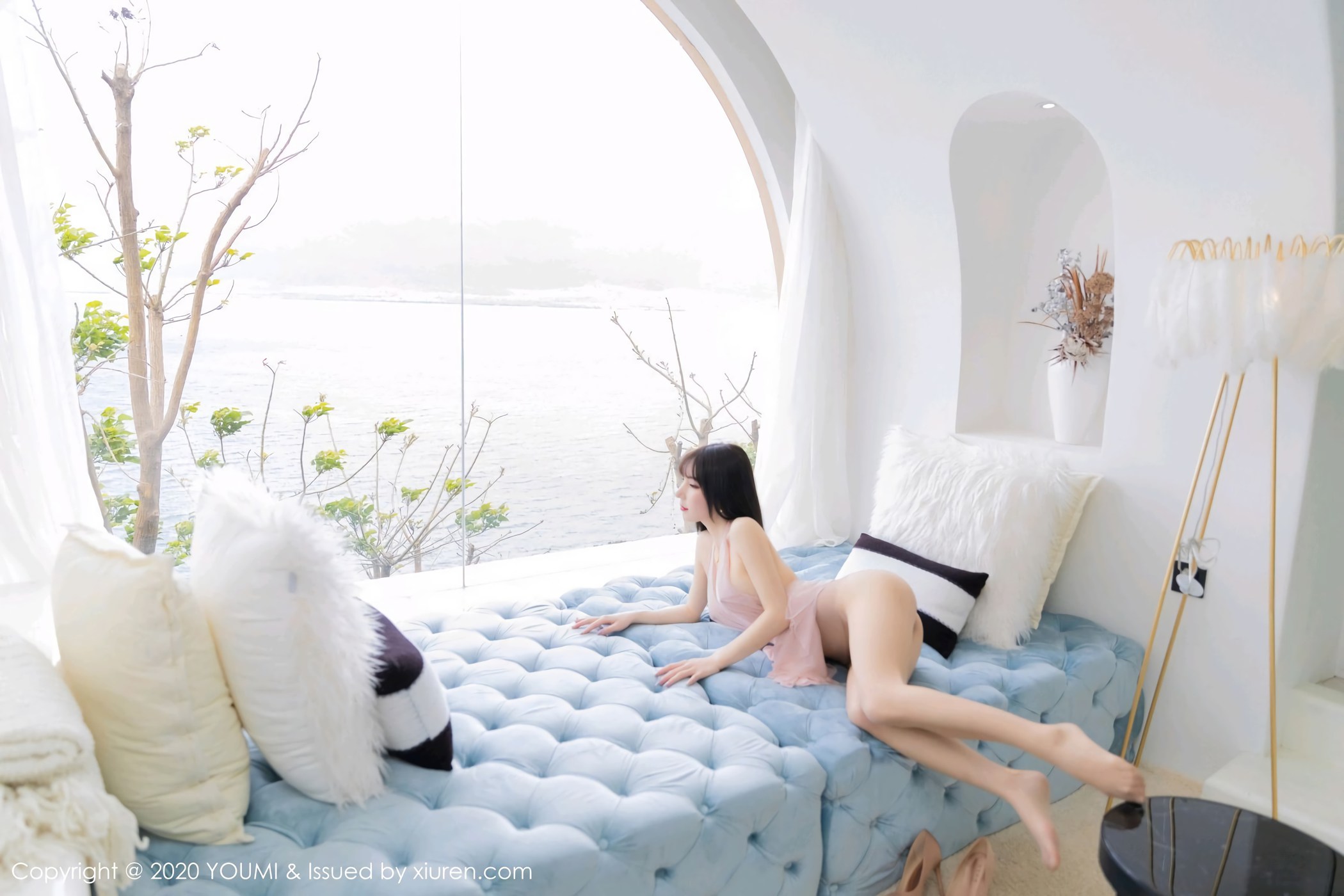 图片[38]-[YouMi尤蜜荟]YMH20200717VOL0488 2020.07.17 VOL.488 粉红色的轻纱吊裙 周于希Sandy[68+1P] – 速更版-美库