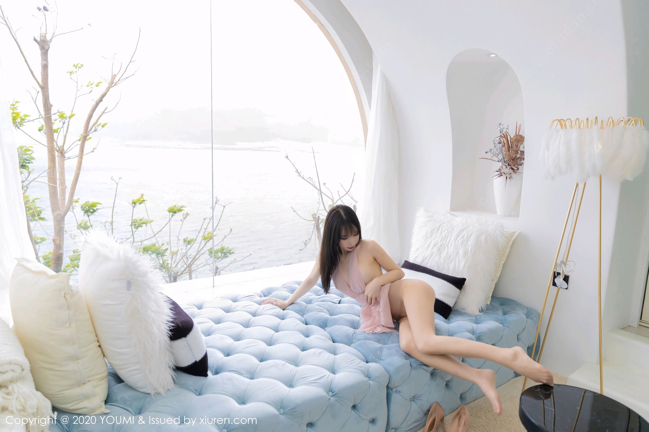 图片[39]-[YouMi尤蜜荟]YMH20200717VOL0488 2020.07.17 VOL.488 粉红色的轻纱吊裙 周于希Sandy[68+1P] – 速更版-美库