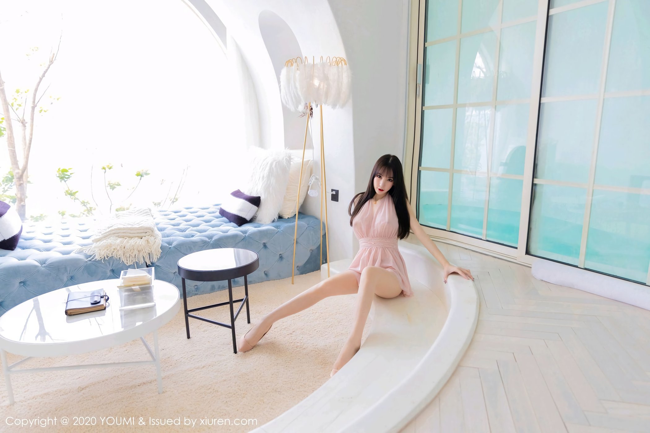 图片[57]-[YouMi尤蜜荟]YMH20200717VOL0488 2020.07.17 VOL.488 粉红色的轻纱吊裙 周于希Sandy[68+1P] – 速更版-美库