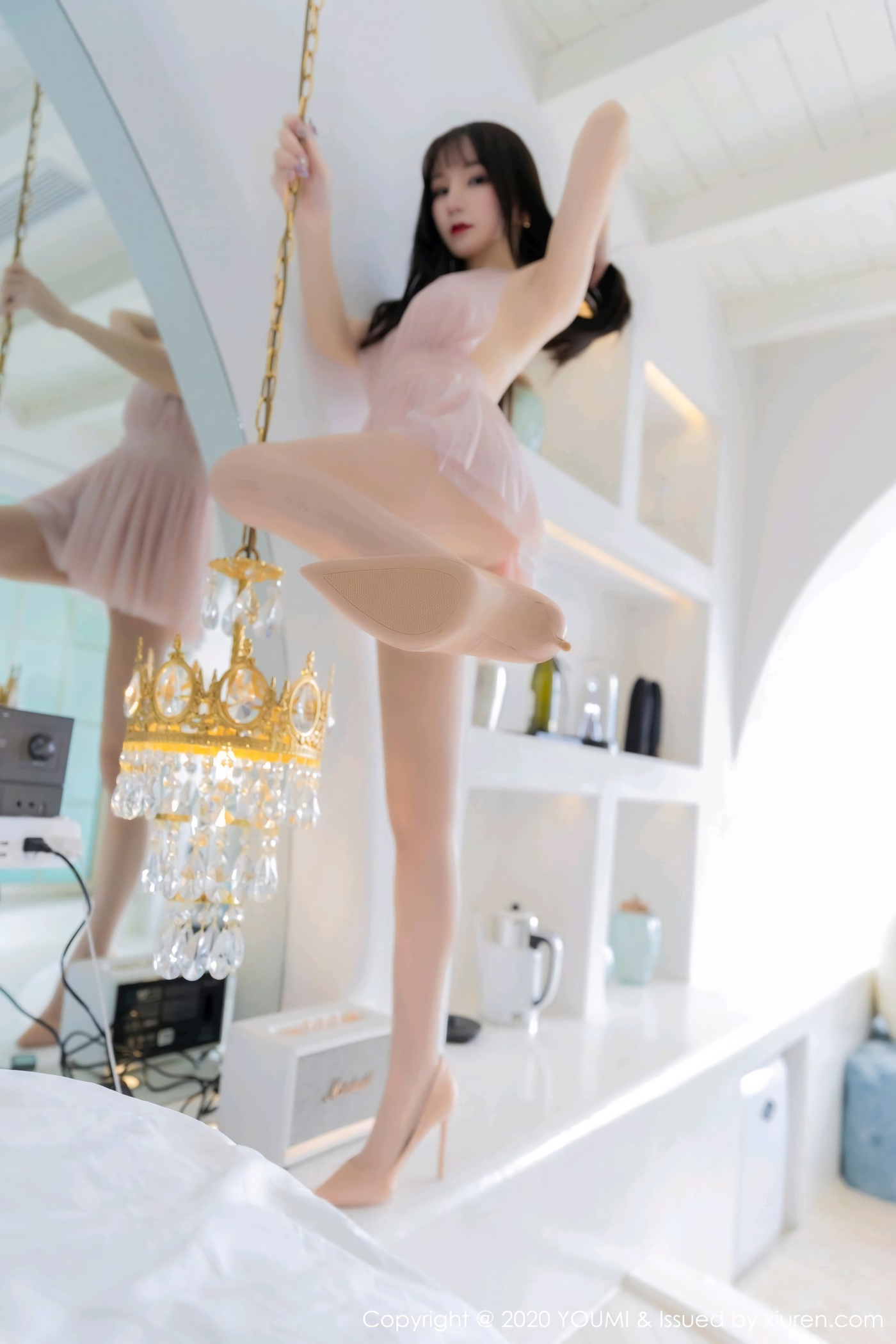 图片[61]-[YouMi尤蜜荟]YMH20200717VOL0488 2020.07.17 VOL.488 粉红色的轻纱吊裙 周于希Sandy[68+1P] – 速更版-美库