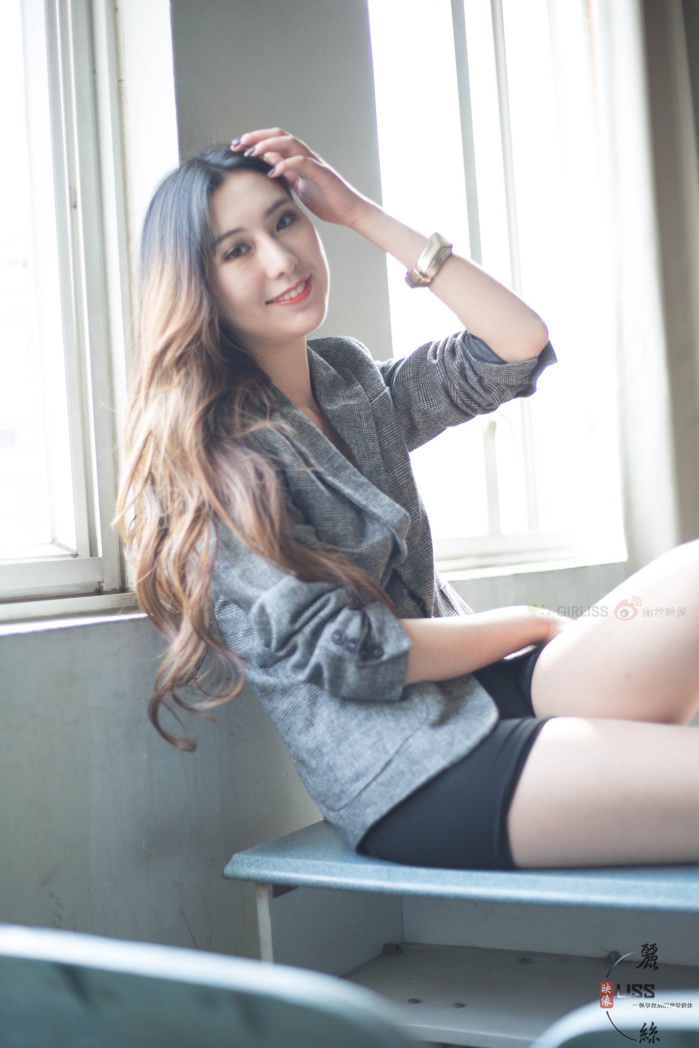 图片[10]-[LISS丽丝映像]NO.068 小西装黑色裙[59P] – 速更版-美库