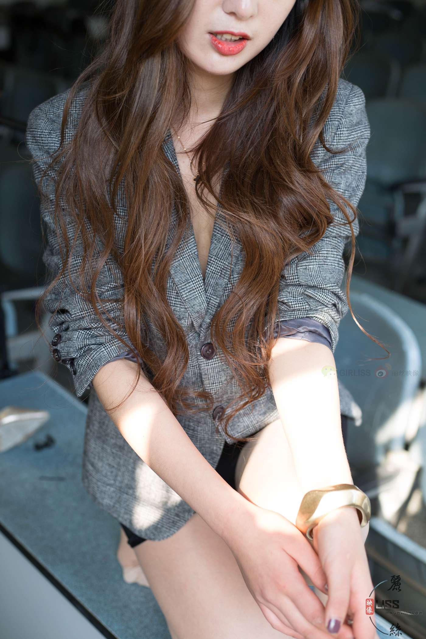 图片[59]-[LISS丽丝映像]NO.068 小西装黑色裙[59P] – 速更版-美库