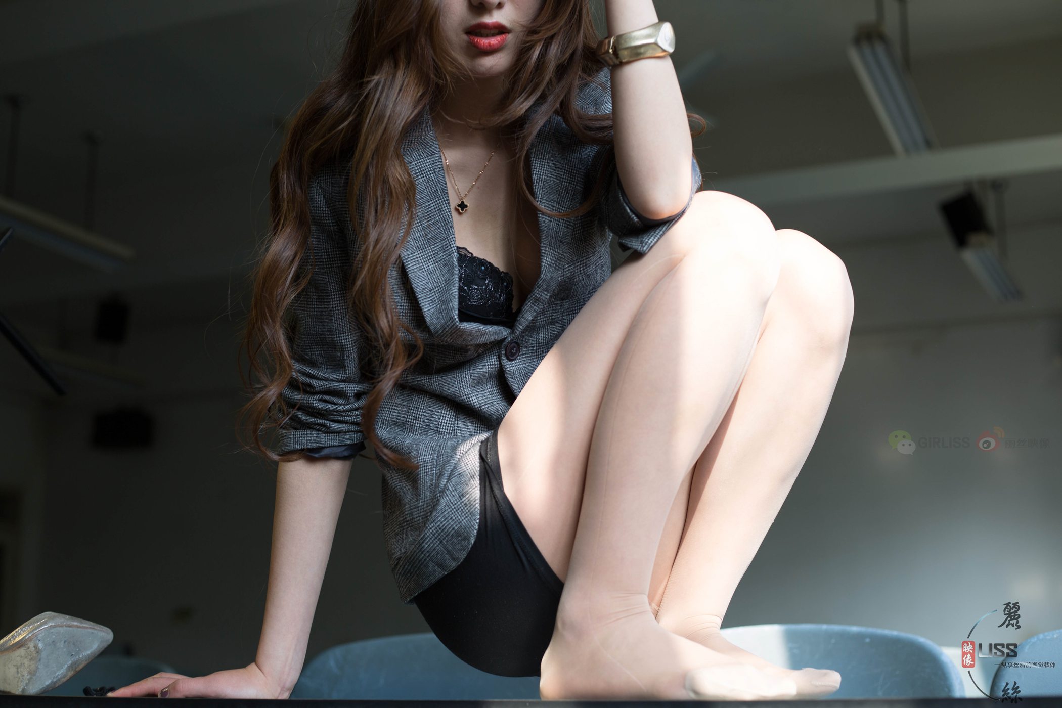 图片[60]-[LISS丽丝映像]NO.068 小西装黑色裙[59P] – 速更版-美库