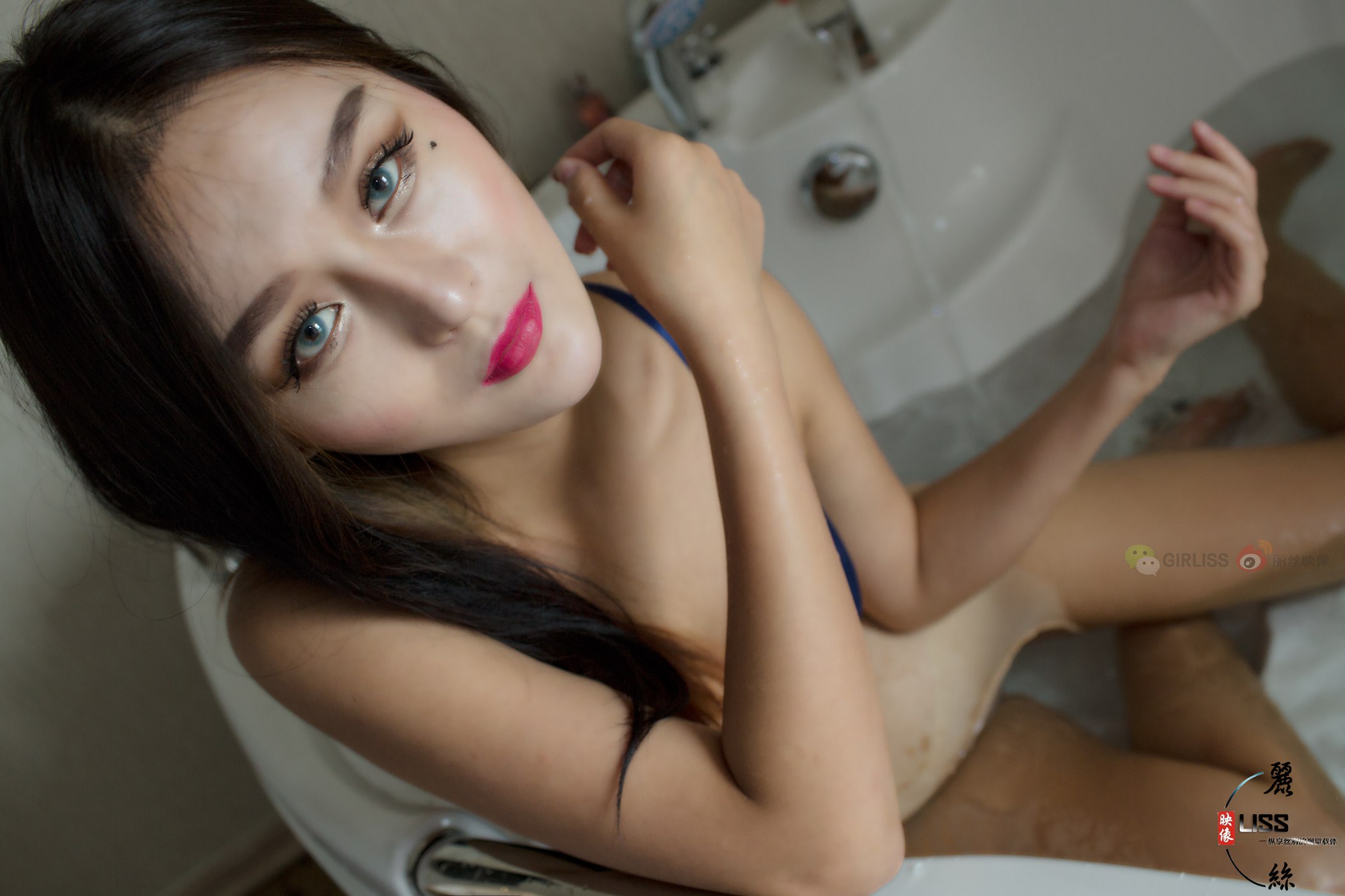 图片[44]-[LISS丽丝映像]NO.084 蓝色内衣[48P] – 速更版-美库