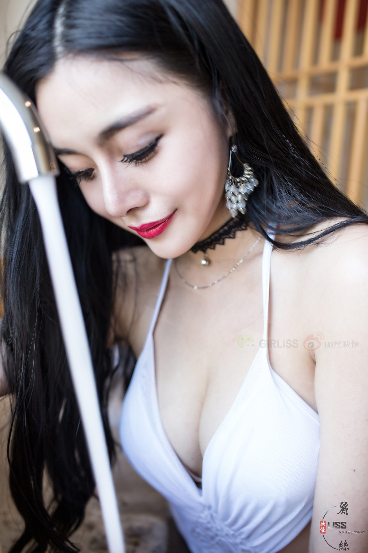 图片[12]-[LISS丽丝映像]NO.087 白雪黑丝[36P] – 速更版-美库