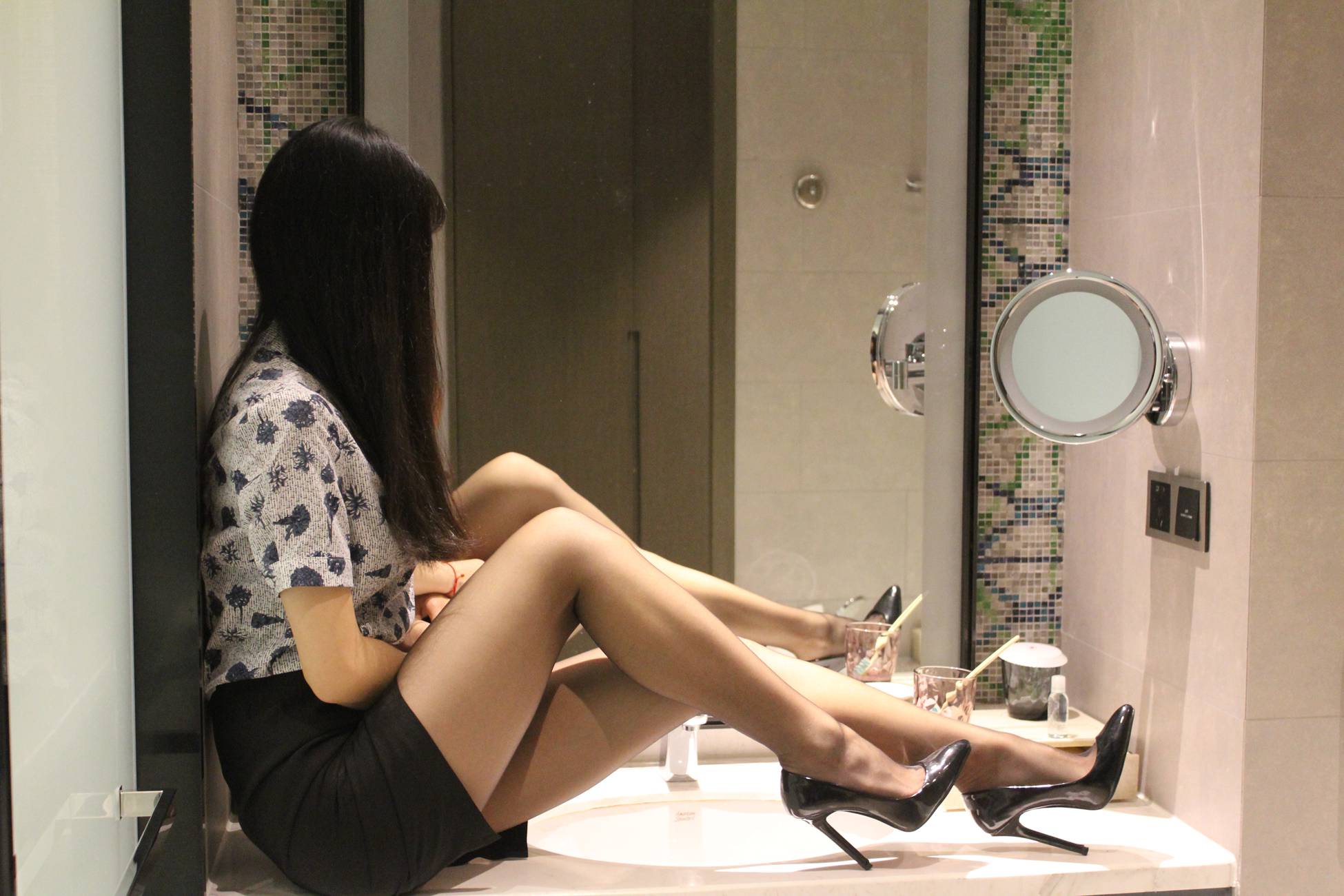 图片[11]-乔依丝joys – 黑丝空姐[91P] – 速更版-美库