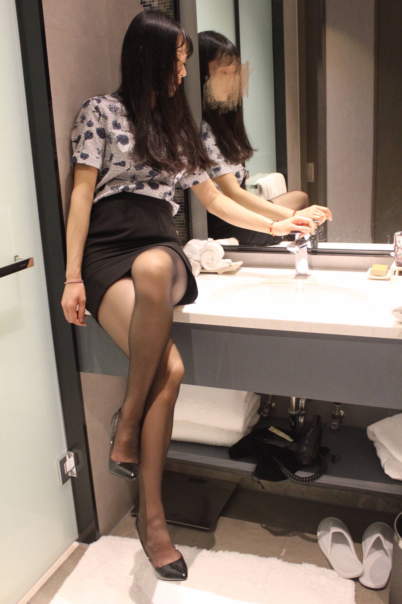 图片[56]-乔依丝joys – 黑丝空姐[91P] – 速更版-美库