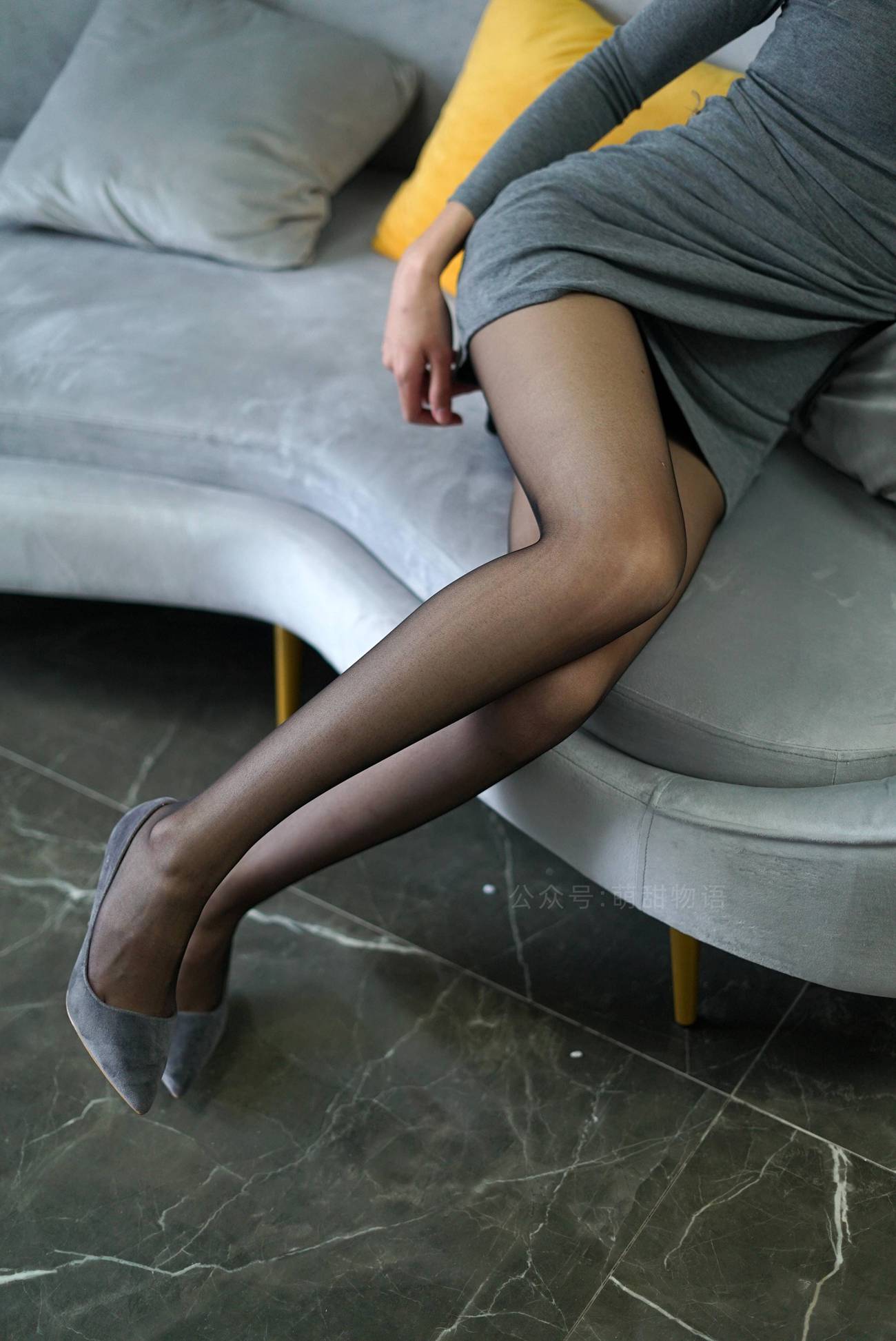 图片[53]-[萌甜物语]XM136《灰裙配黑系-紫婷》[97P] – 速更版-美库