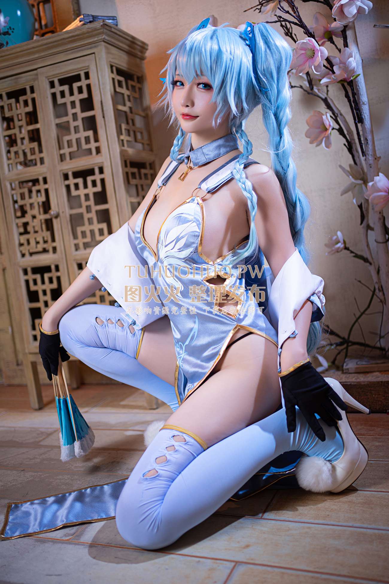 图片[14]-星之迟迟  – 秘密花园 PA15翠雀媚[14P] – 速更版-美库