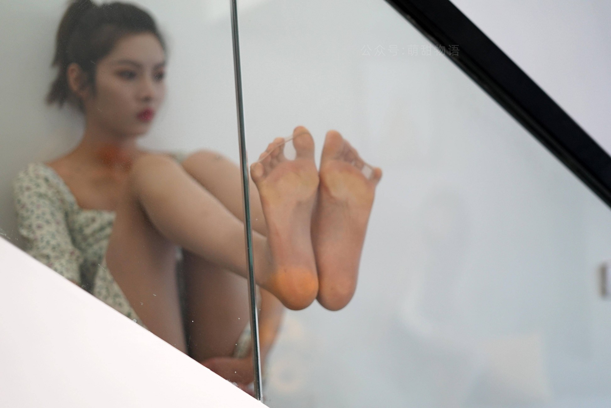 图片[46]-[萌甜物语]XM142《楼梯间的碎花裙-紫宁》[93P] – 速更版-美库