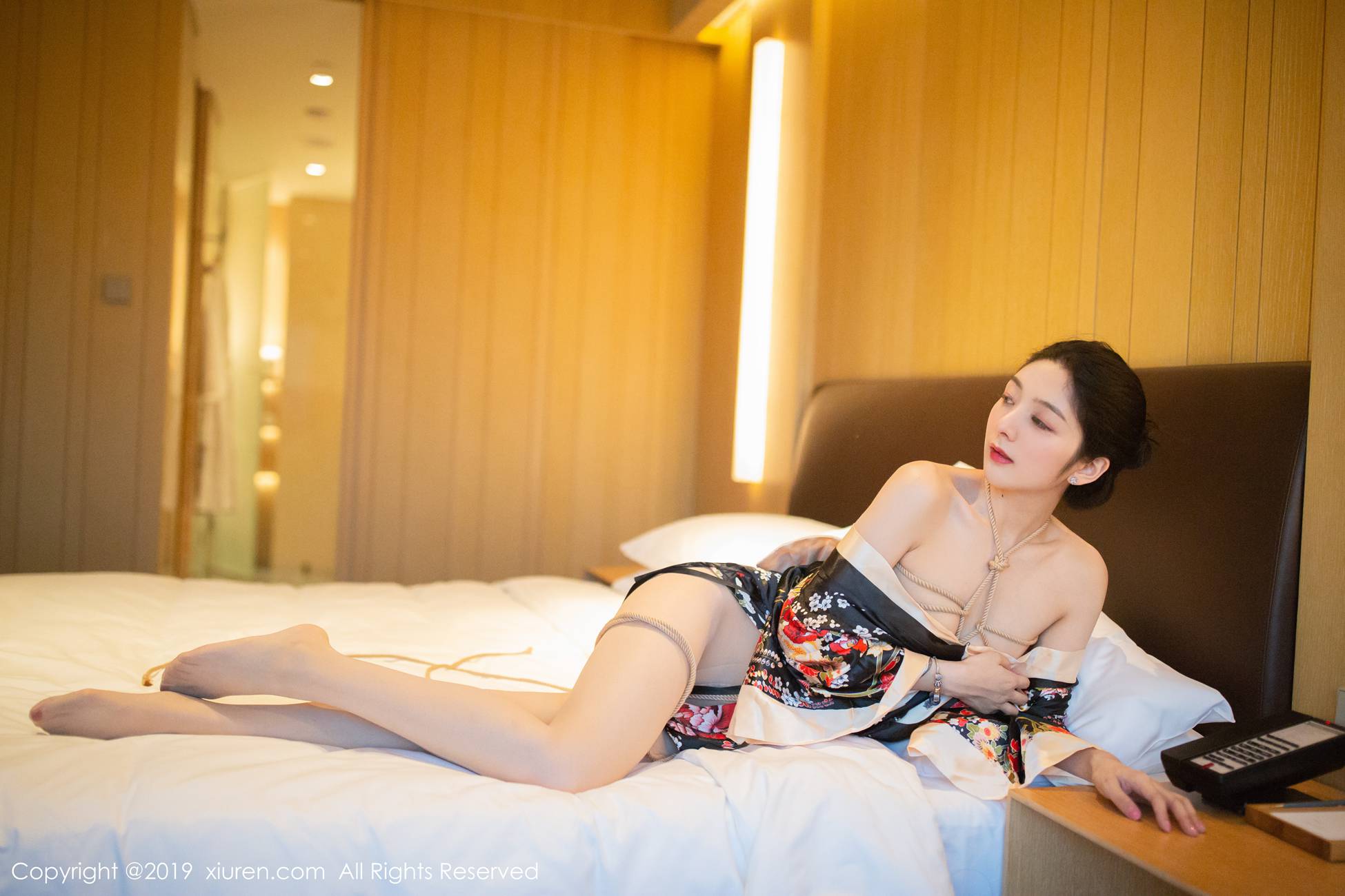 图片[15]-[Xiuren秀人网]XR20190510N01444 2019.05.10 NO.1444 异域和服与捆绑SM Angela喜欢猫[44+1P] – 速更版-美库