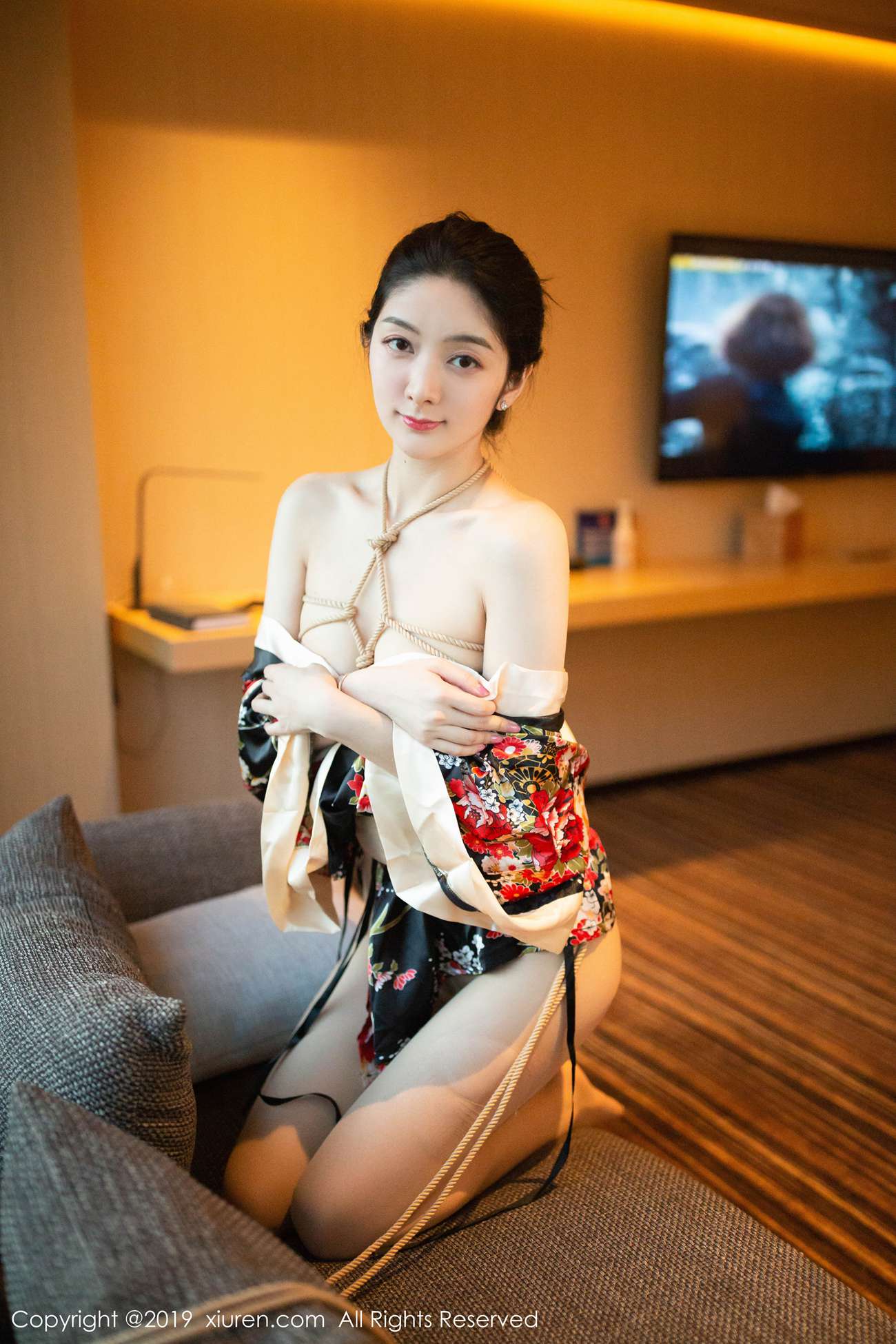 图片[17]-[Xiuren秀人网]XR20190510N01444 2019.05.10 NO.1444 异域和服与捆绑SM Angela喜欢猫[44+1P] – 速更版-美库