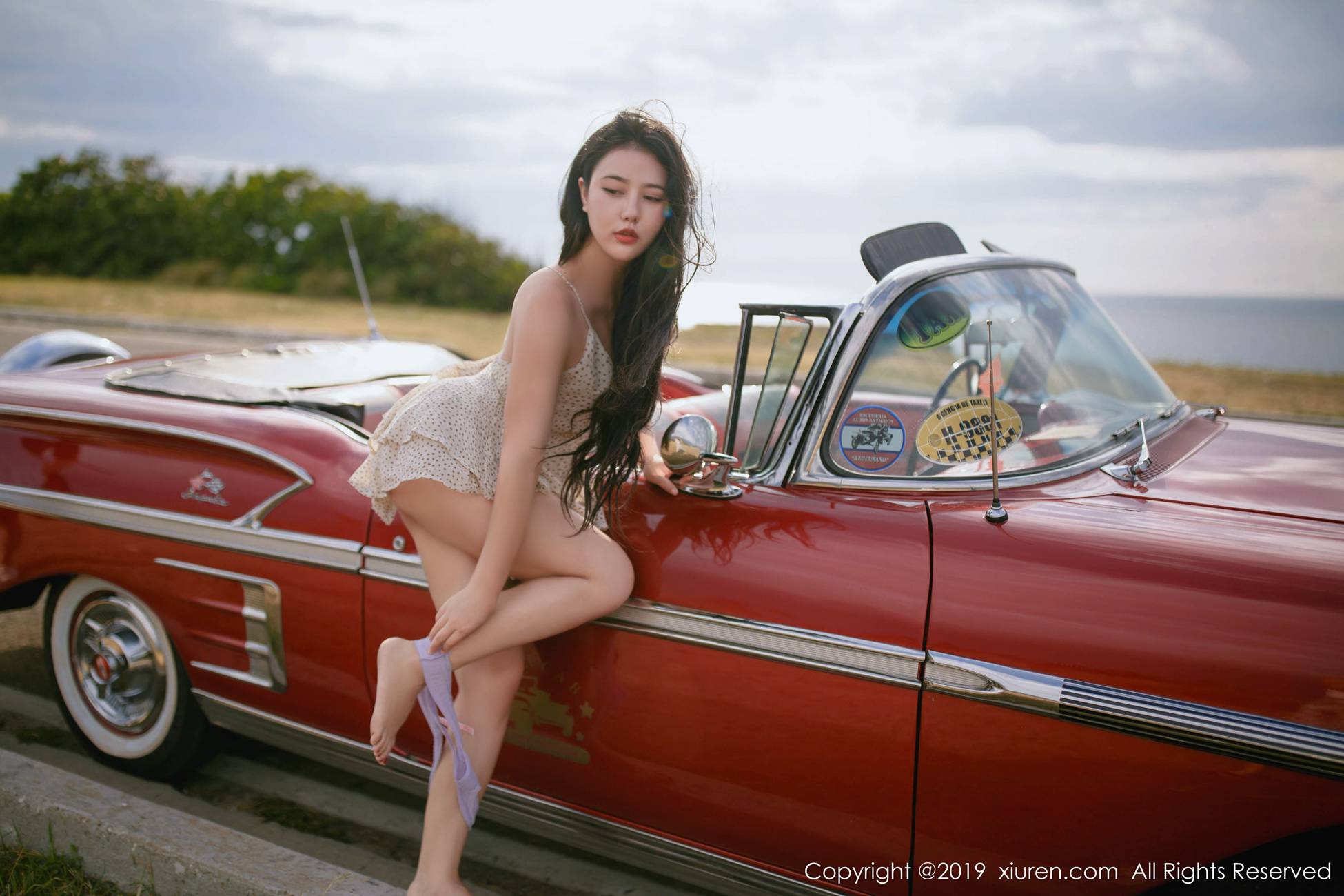 图片[20]-[Xiuren秀人网]XR20190521N01463 2019.05.21 NO.1463 复古车外拍下的无可比拟美臀 Manuela玛鲁娜[61P] – 速更版-美库