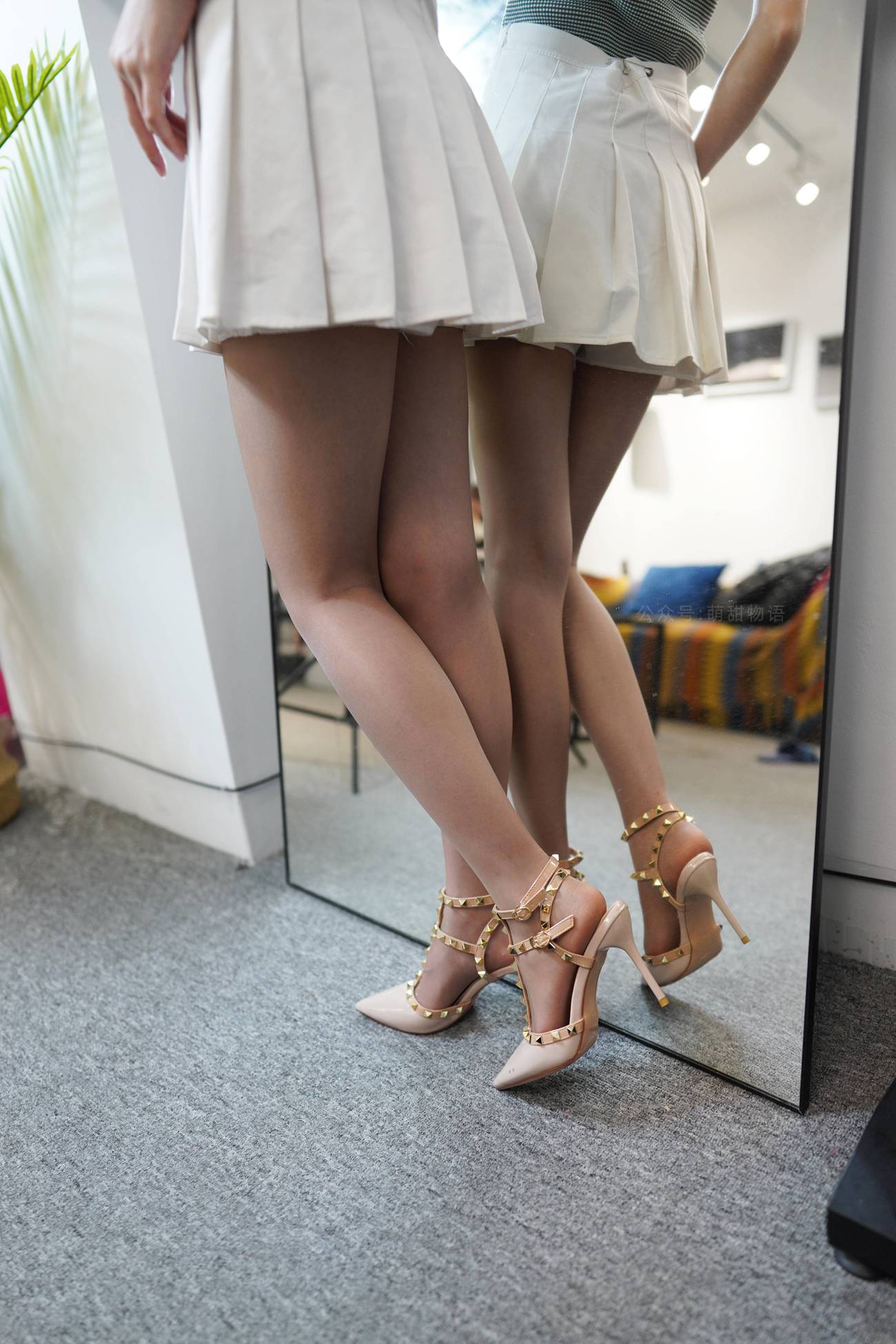 图片[33]-[萌甜物语]XM144《对着镜子秀一下-腿腿》[81P] – 速更版-美库