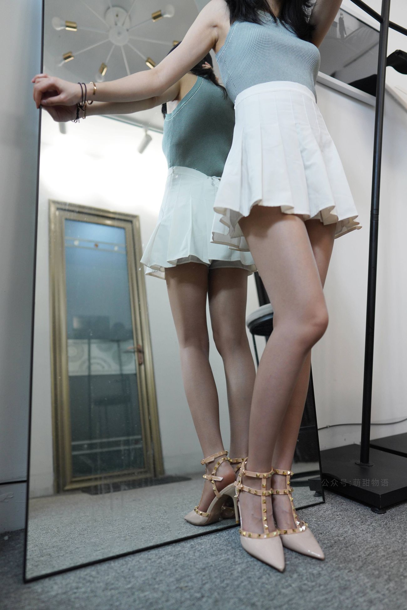 图片[38]-[萌甜物语]XM144《对着镜子秀一下-腿腿》[81P] – 速更版-美库