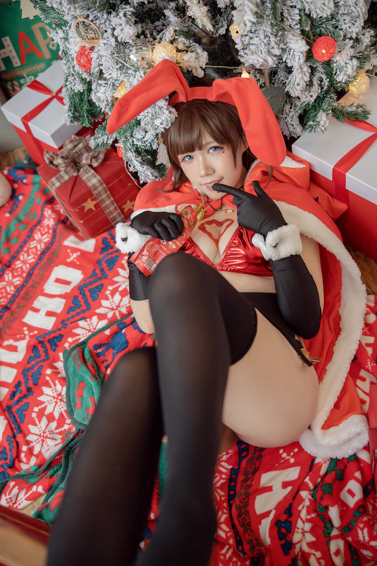 图片[14]-麻花麻花酱 NO.019 – 圣诞兔子[22P] – 速更版-美库