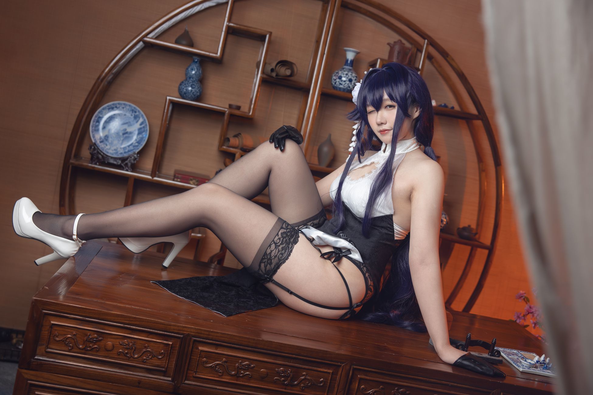 图片[12]-麻花麻花酱 NO.020 – 吾妻旗袍[30P] – 速更版-美库