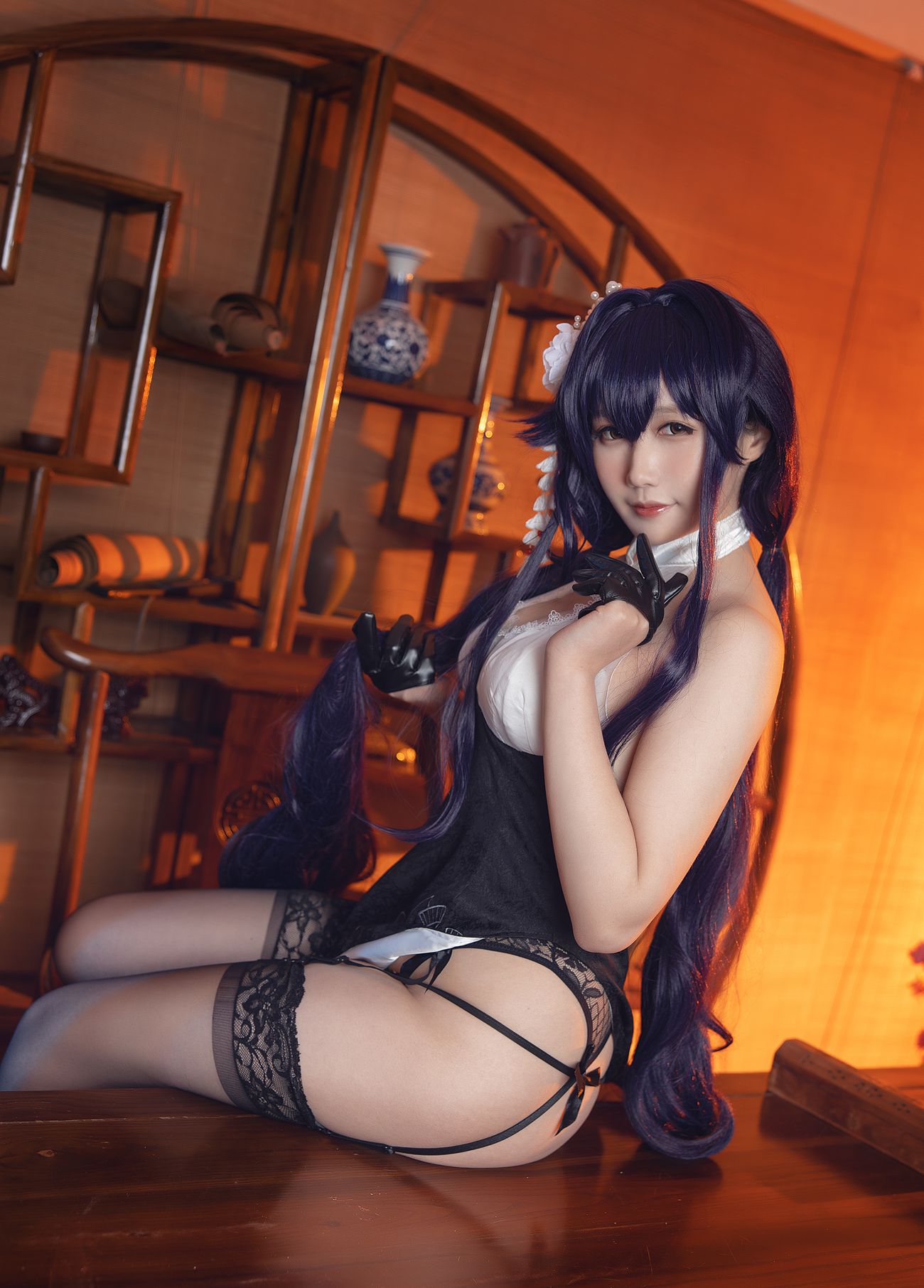 图片[14]-麻花麻花酱 NO.020 – 吾妻旗袍[30P] – 速更版-美库