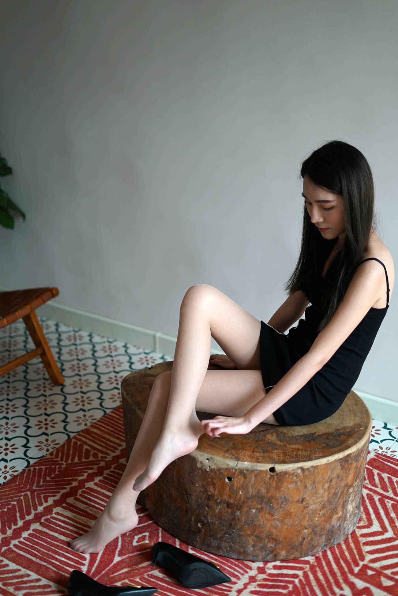 图片[91]-[萌甜物语]XM145《黑裙子的午后-可可》[100P] – 速更版-美库