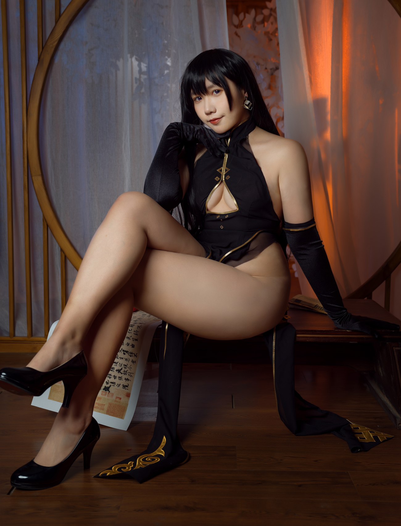 图片[17]-麻花麻花酱 NO.022 – 特典旗袍[25P] – 速更版-美库