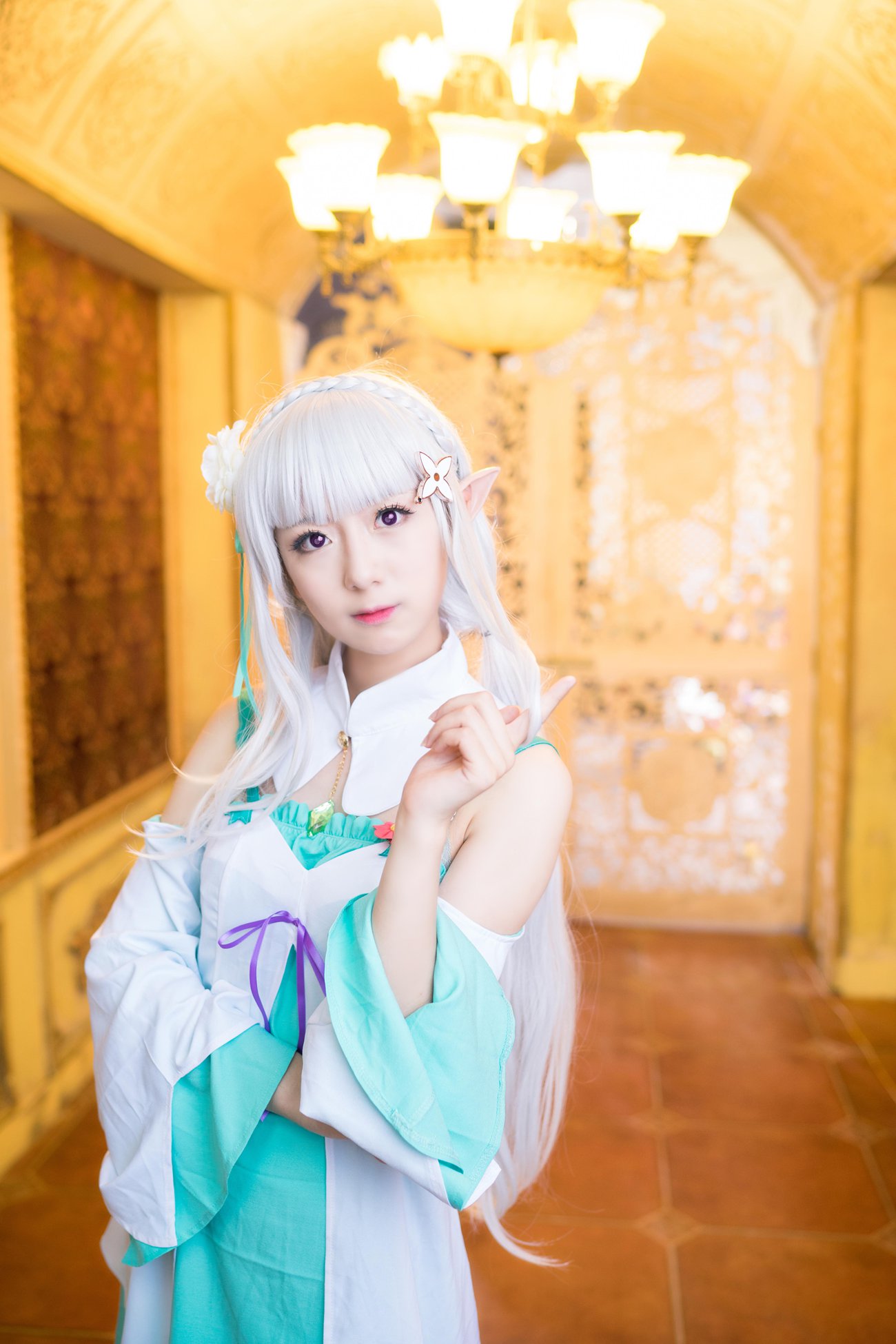 图片[10]-弥音音ww – 艾米莉娅[11P] – 速更版-美库