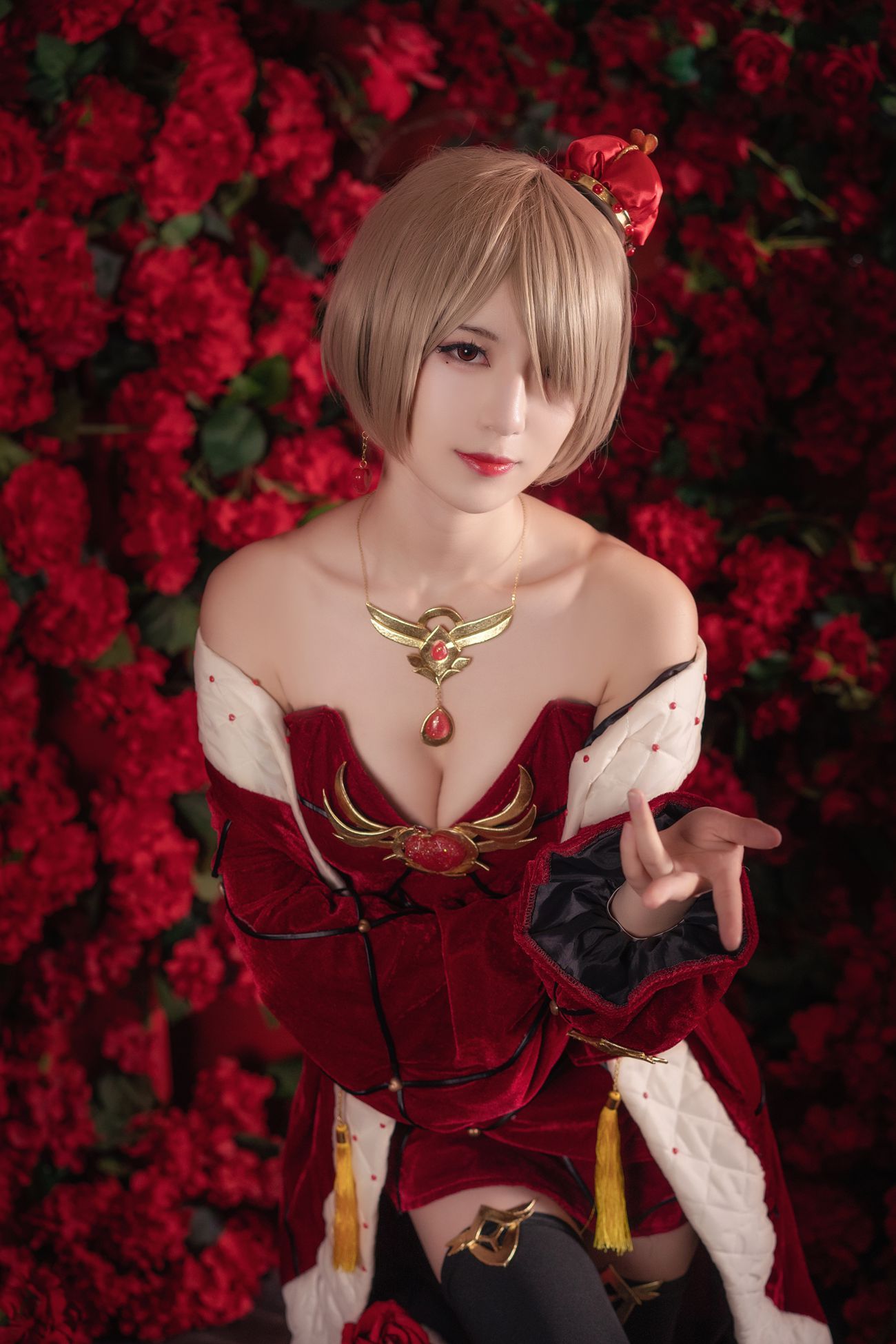 图片[10]-弥音音ww – 丽塔 红皇后[18P] – 速更版-美库