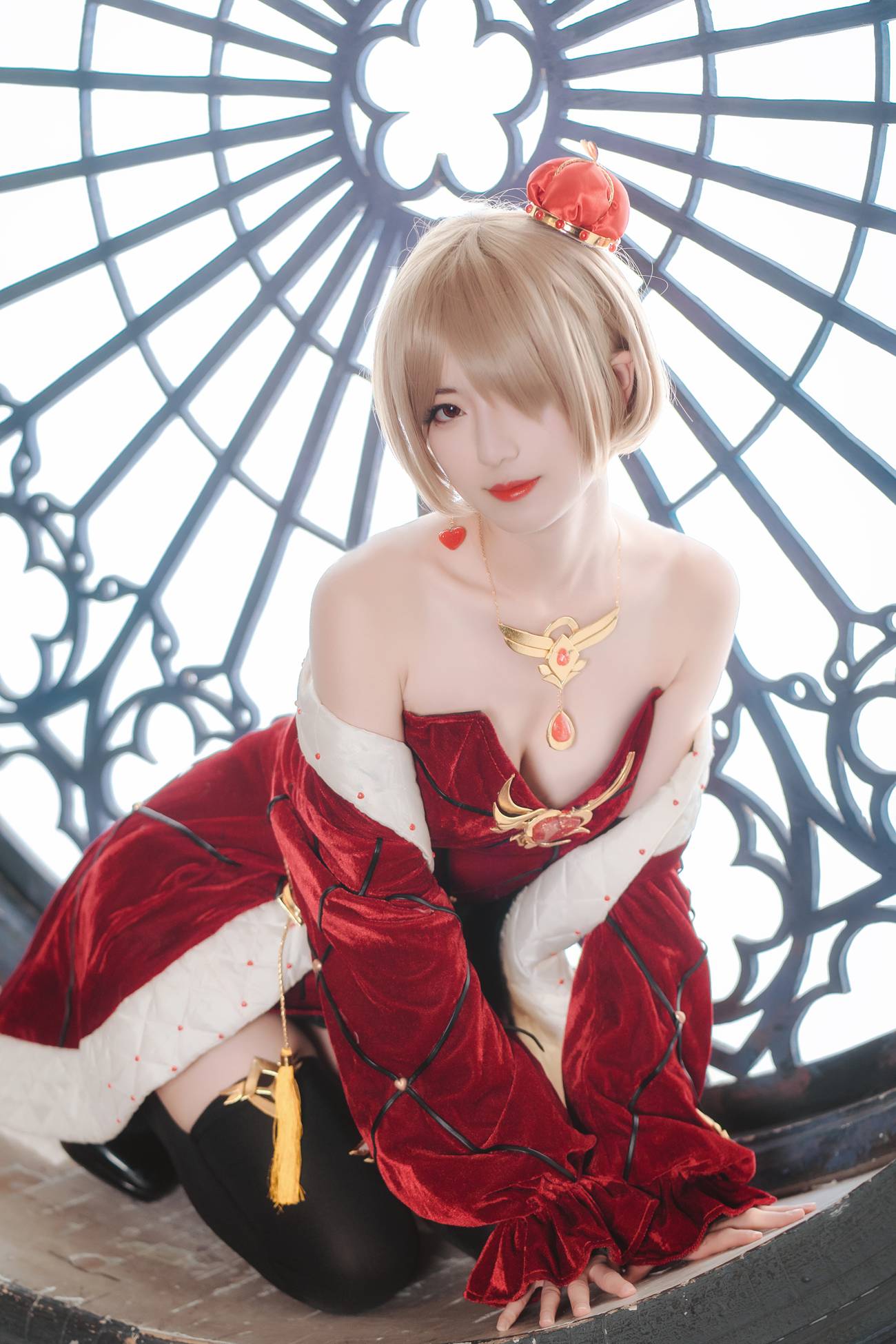 图片[16]-弥音音ww – 丽塔 红皇后[18P] – 速更版-美库