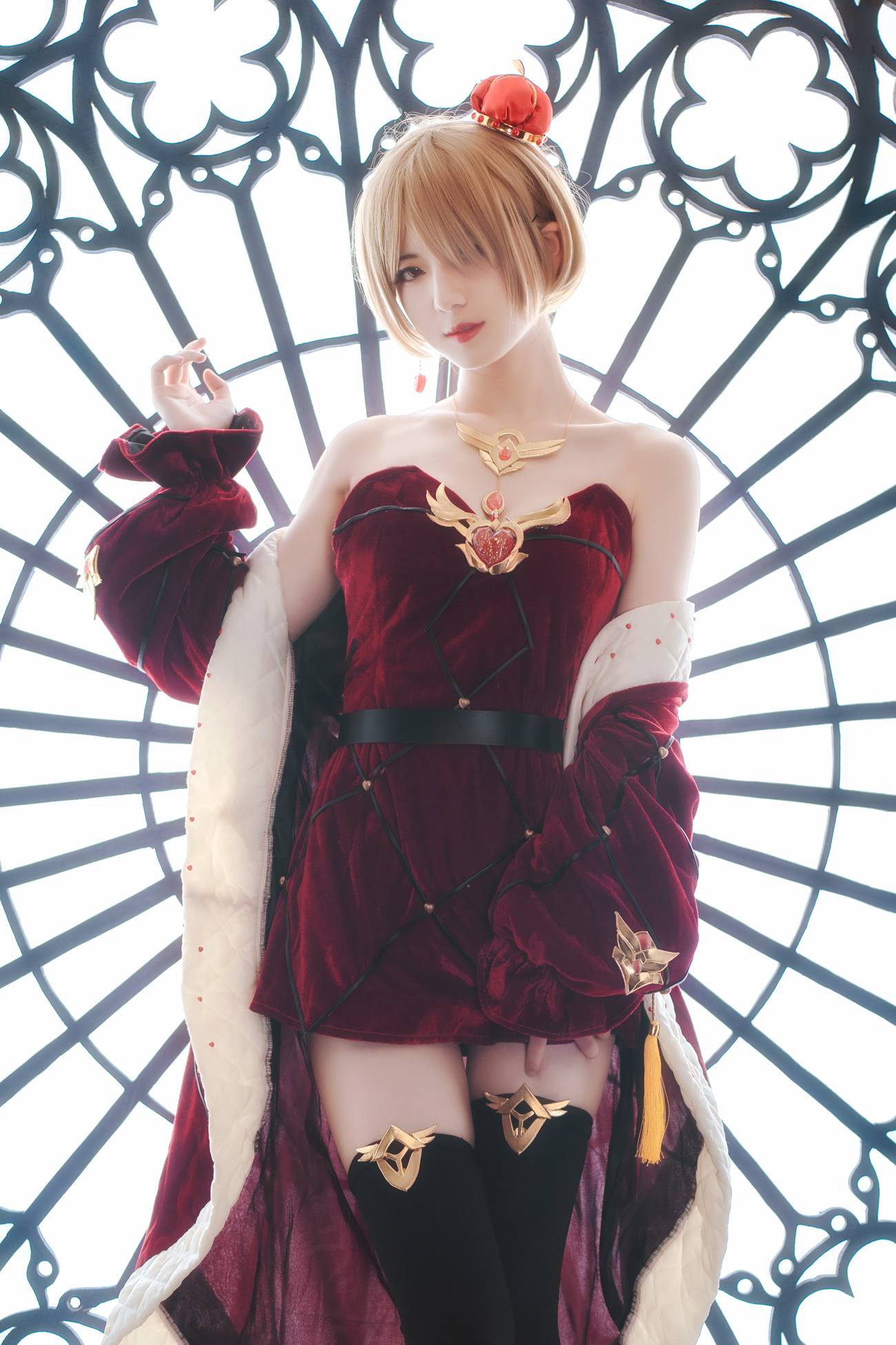 图片[18]-弥音音ww – 丽塔 红皇后[18P] – 速更版-美库