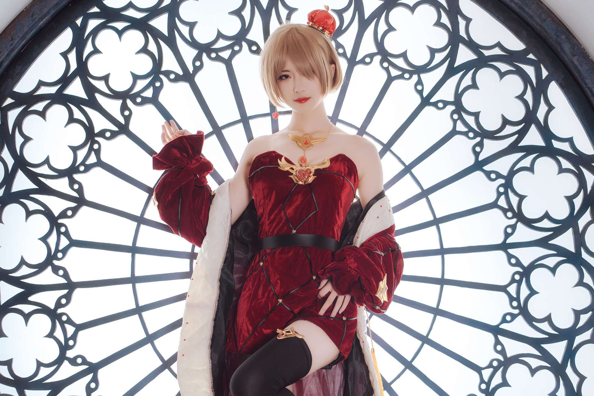 图片[19]-弥音音ww – 丽塔 红皇后[18P] – 速更版-美库