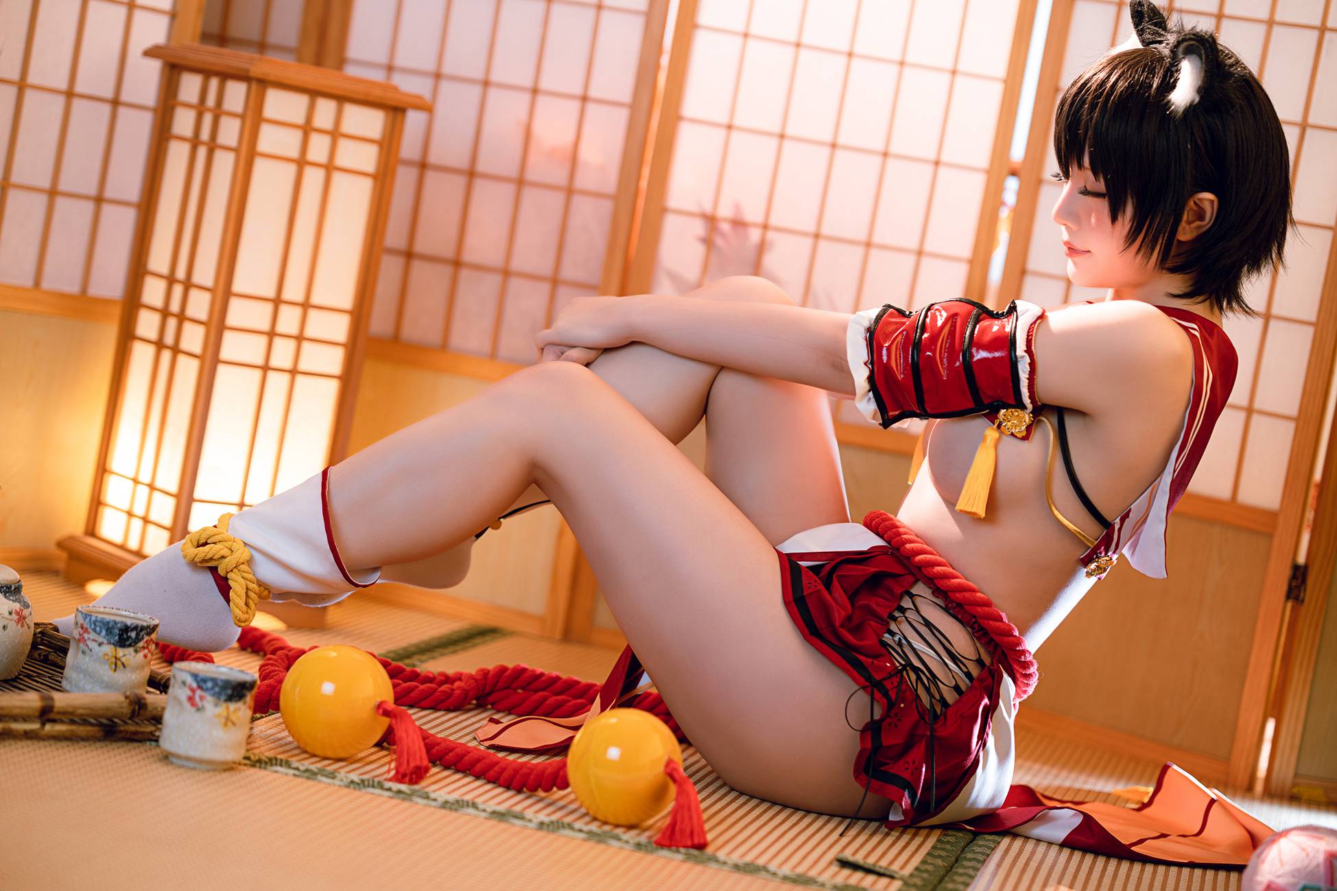 图片[14]-星之迟迟  春日椿[43P] – 速更版-美库