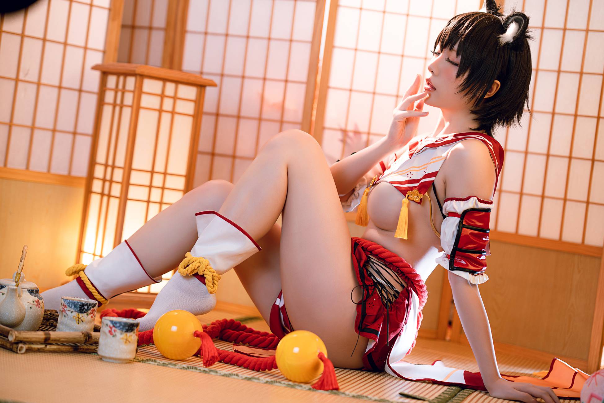 图片[15]-星之迟迟  春日椿[43P] – 速更版-美库