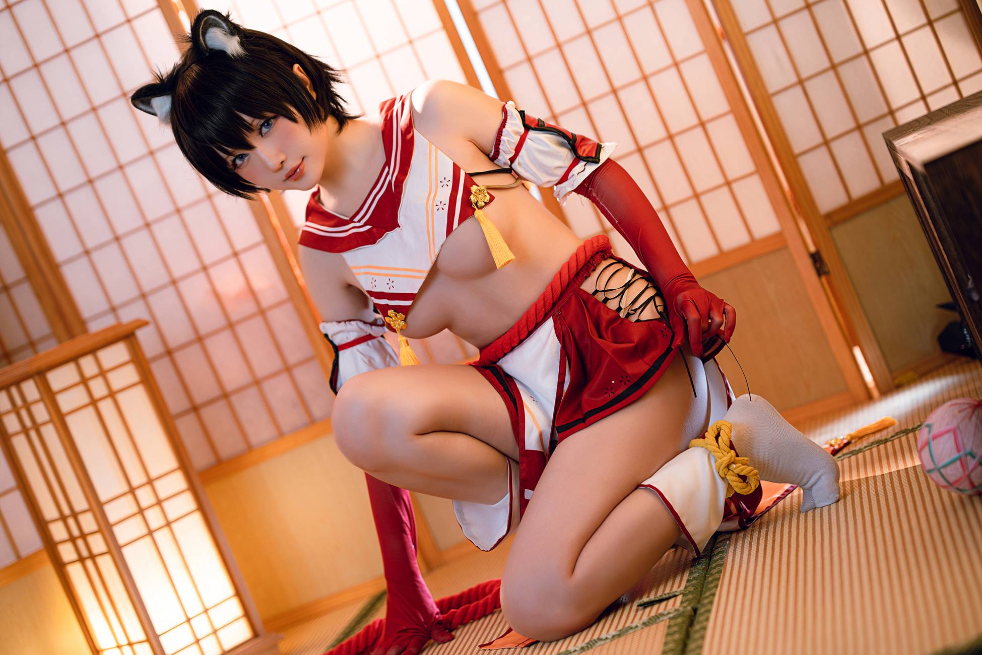 图片[17]-星之迟迟  春日椿[43P] – 速更版-美库