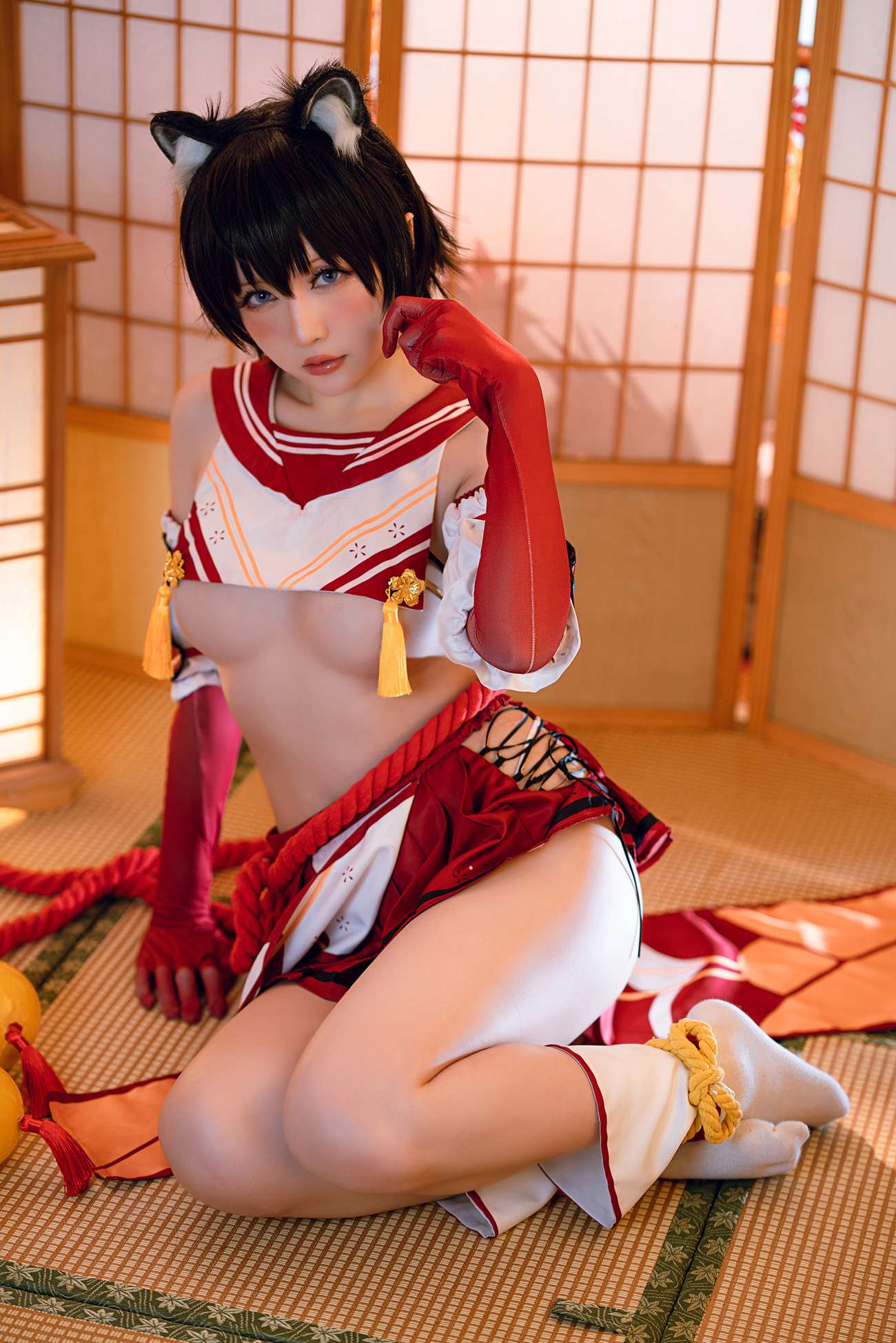 图片[22]-星之迟迟  春日椿[43P] – 速更版-美库