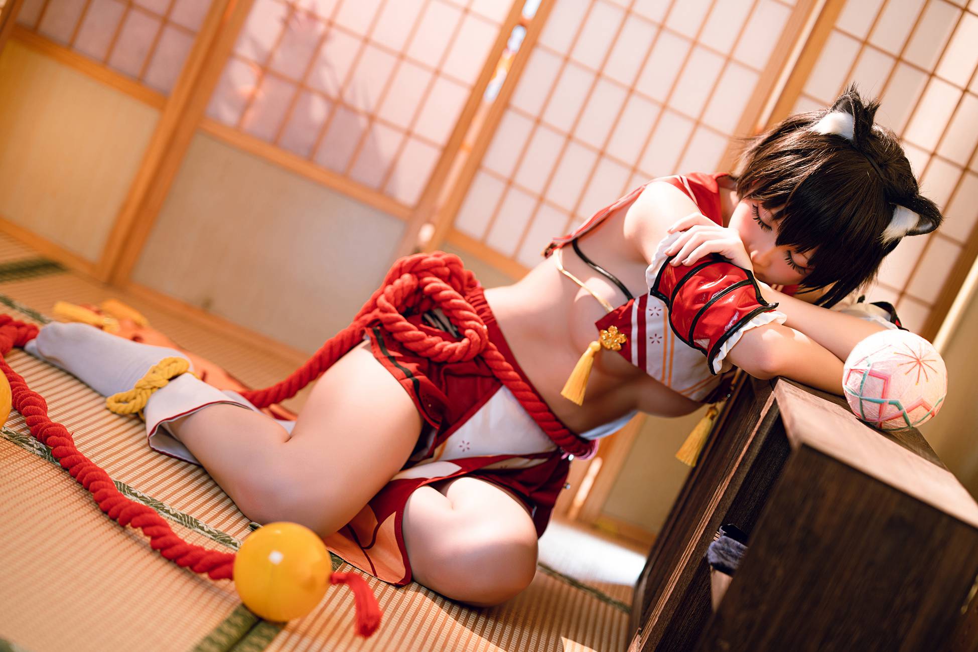 图片[33]-星之迟迟  春日椿[43P] – 速更版-美库