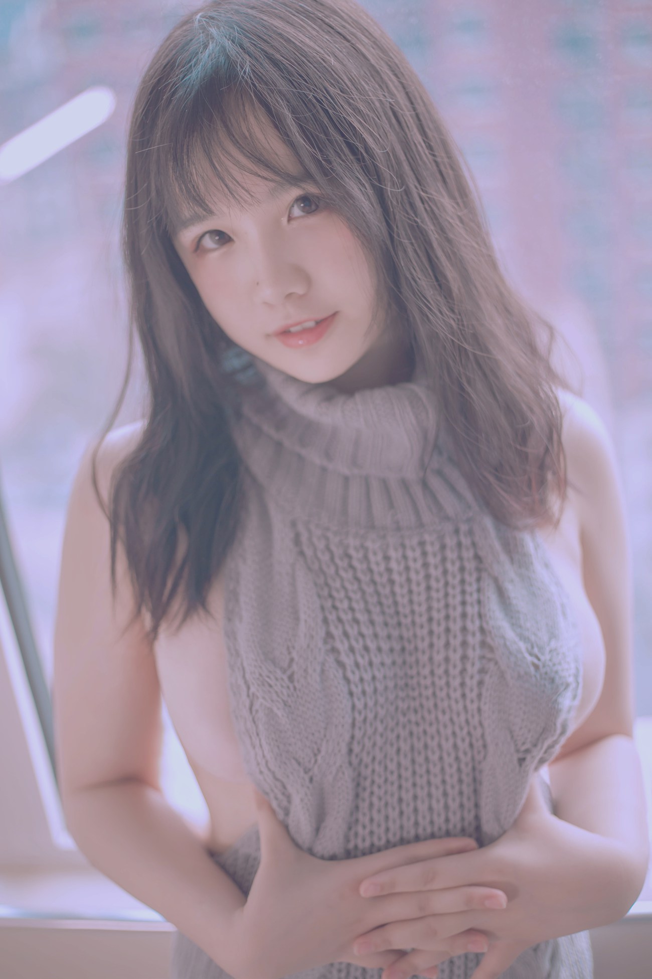 图片[24]-阿半今天很开心 – 露背毛衣[28P] – 速更版-美库