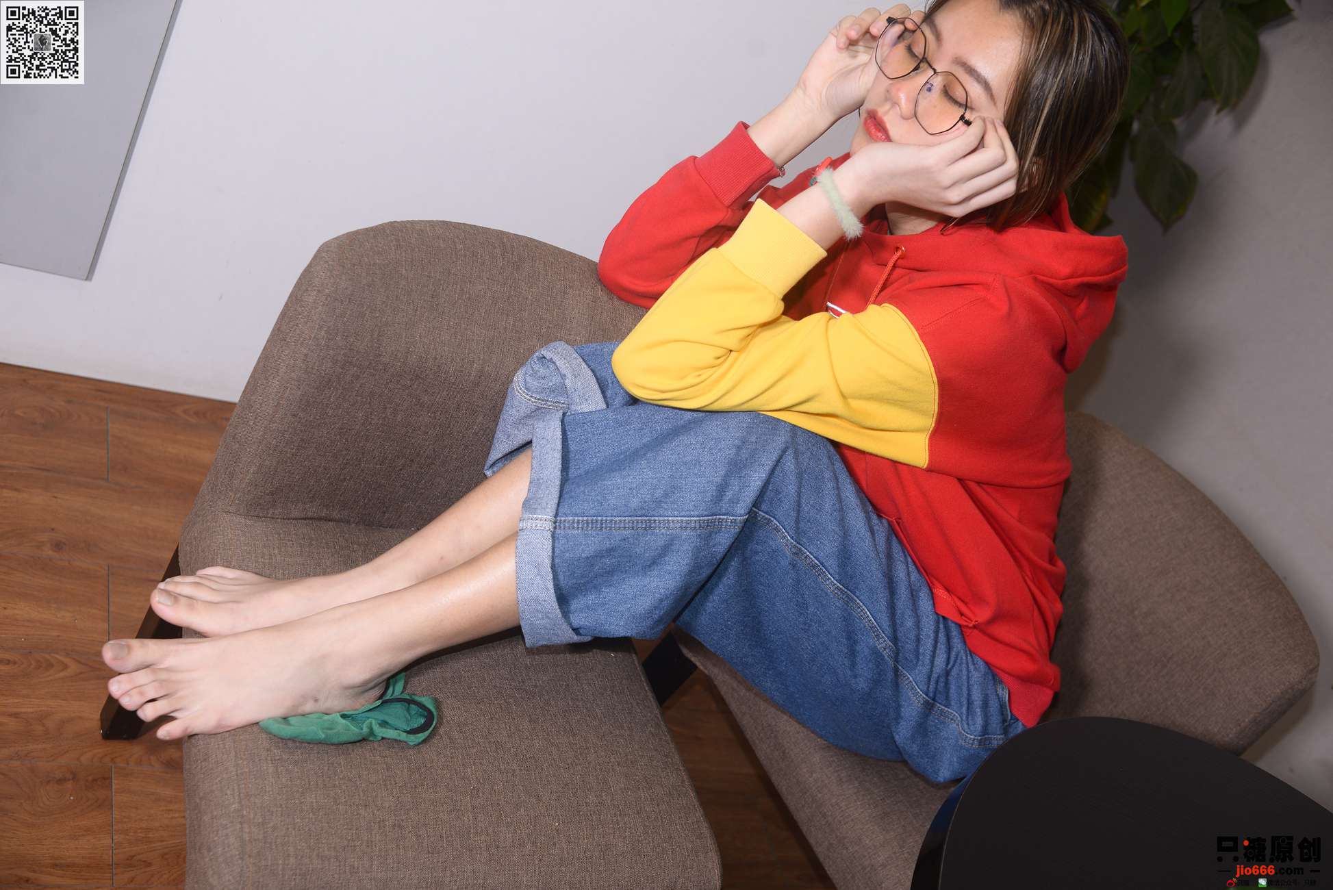 图片[92]-[只糖棉袜]NO.259 彤彤 春光浓似酒[164P] – 速更版-美库