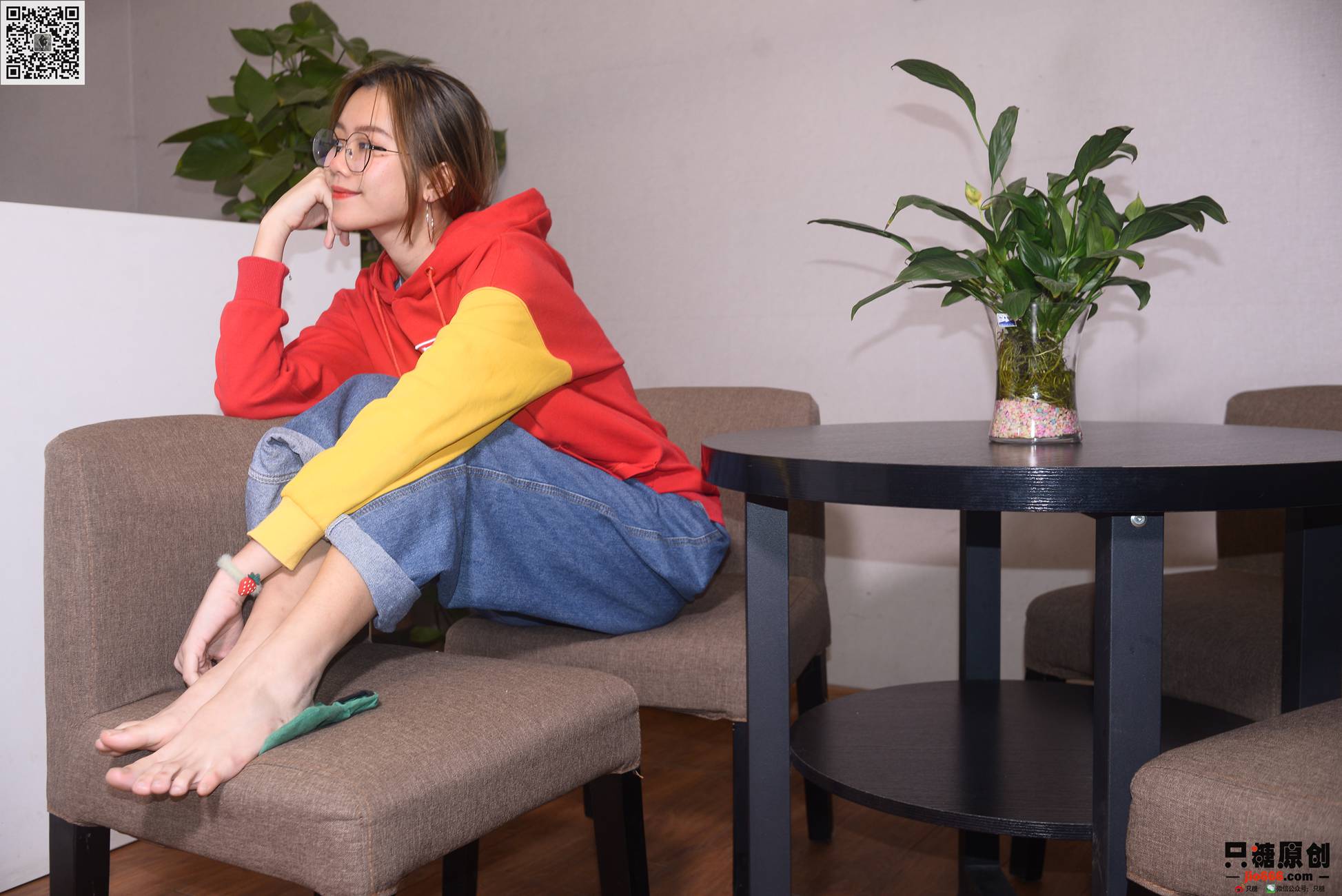 图片[93]-[只糖棉袜]NO.259 彤彤 春光浓似酒[164P] – 速更版-美库