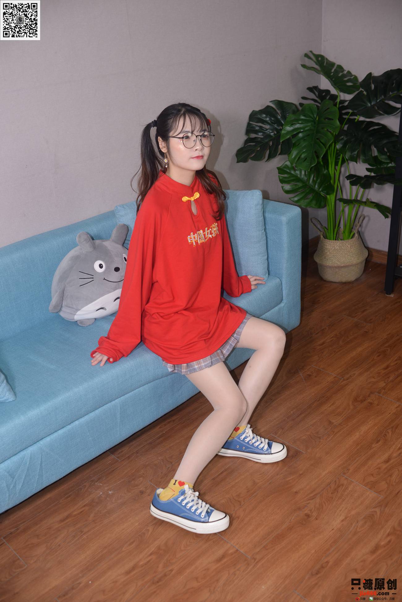 图片[11]-[只糖棉袜]NO.260 优米 花开如火[165P] – 速更版-美库