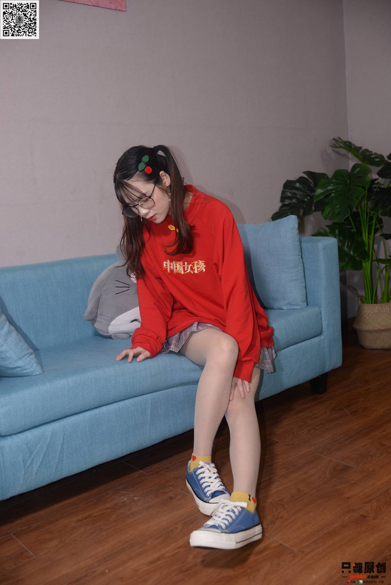 图片[47]-[只糖棉袜]NO.260 优米 花开如火[165P] – 速更版-美库