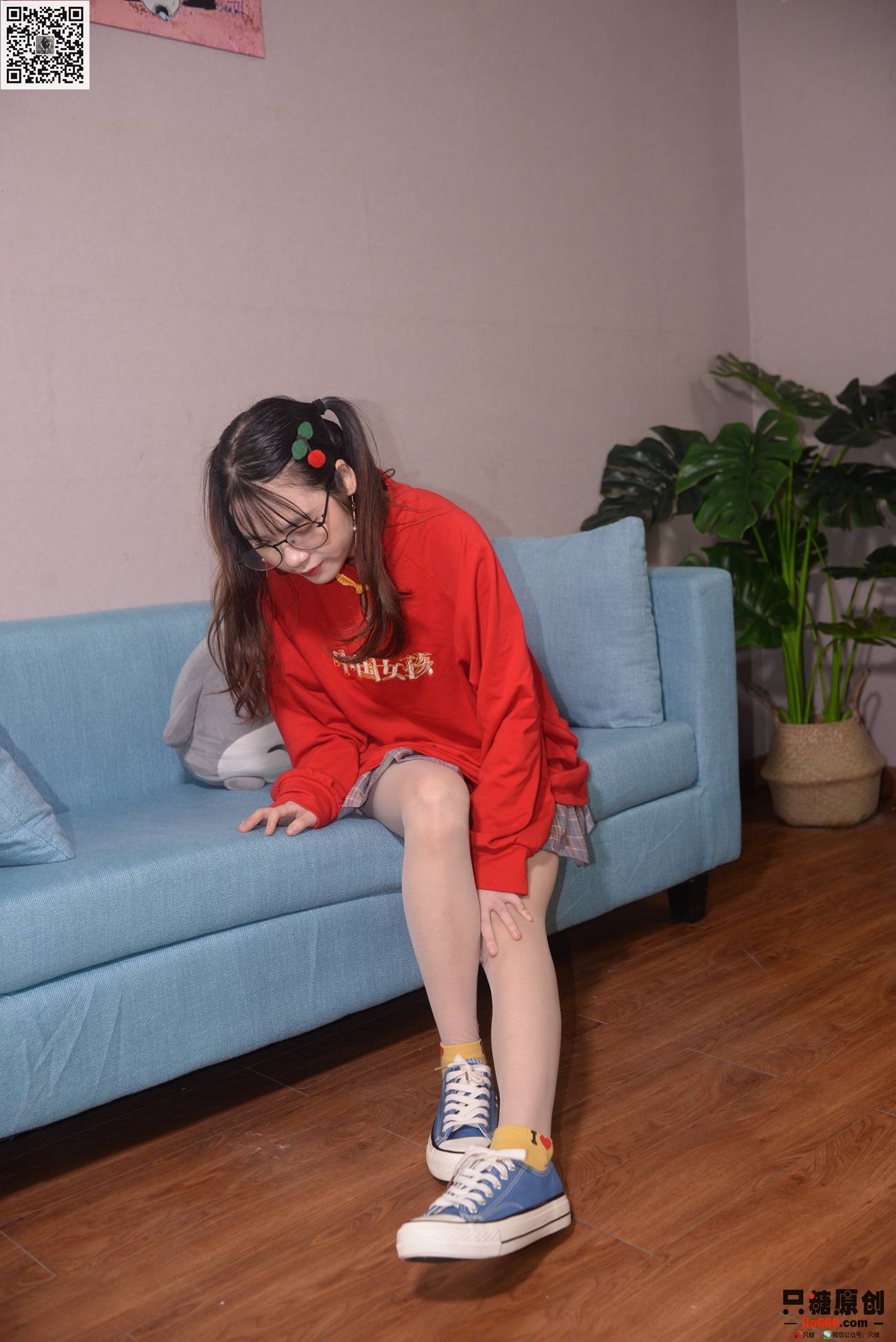 图片[49]-[只糖棉袜]NO.260 优米 花开如火[165P] – 速更版-美库