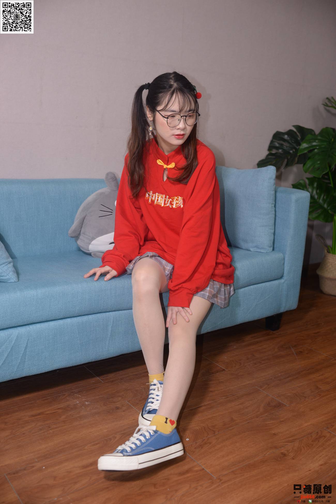 图片[50]-[只糖棉袜]NO.260 优米 花开如火[165P] – 速更版-美库