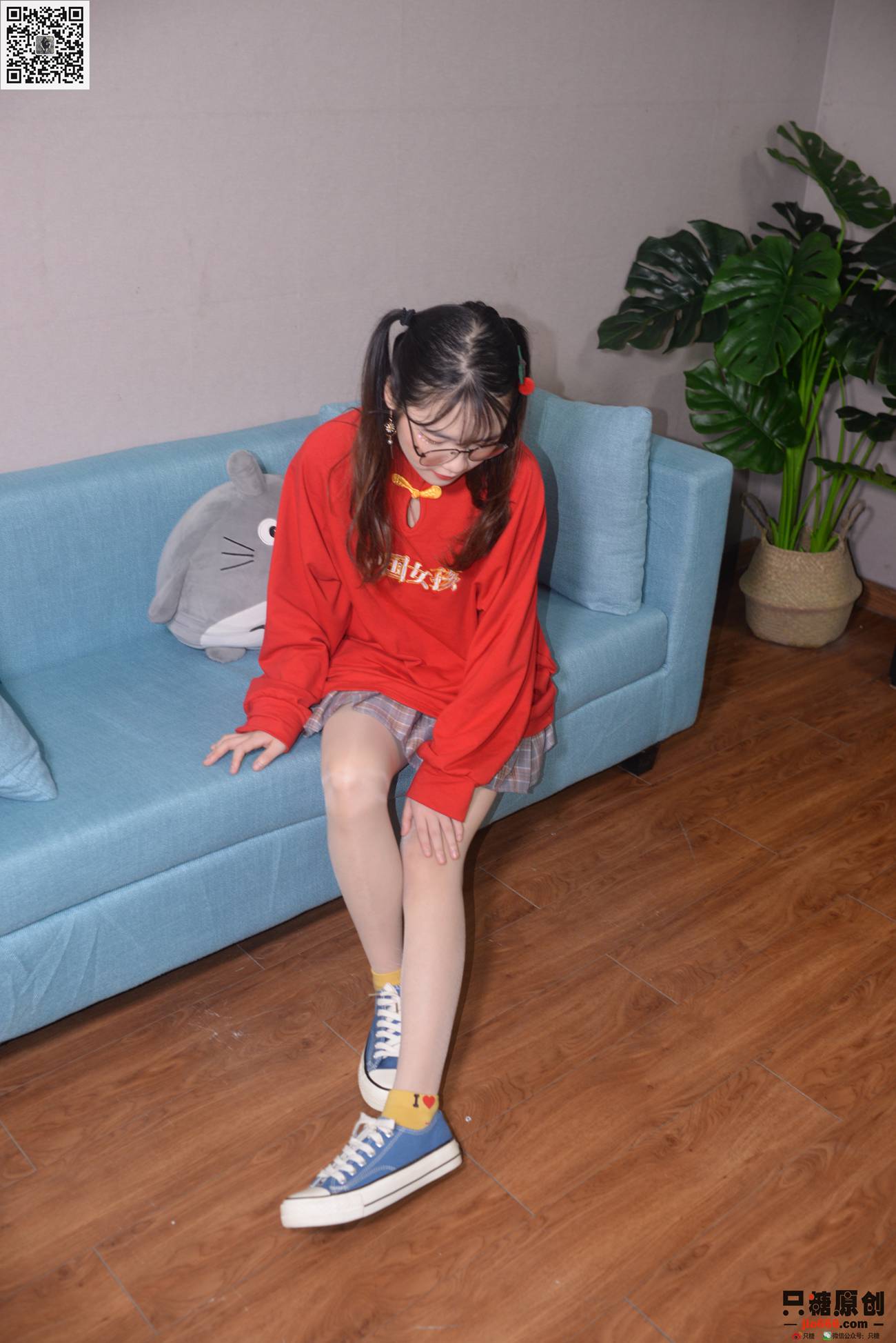 图片[51]-[只糖棉袜]NO.260 优米 花开如火[165P] – 速更版-美库