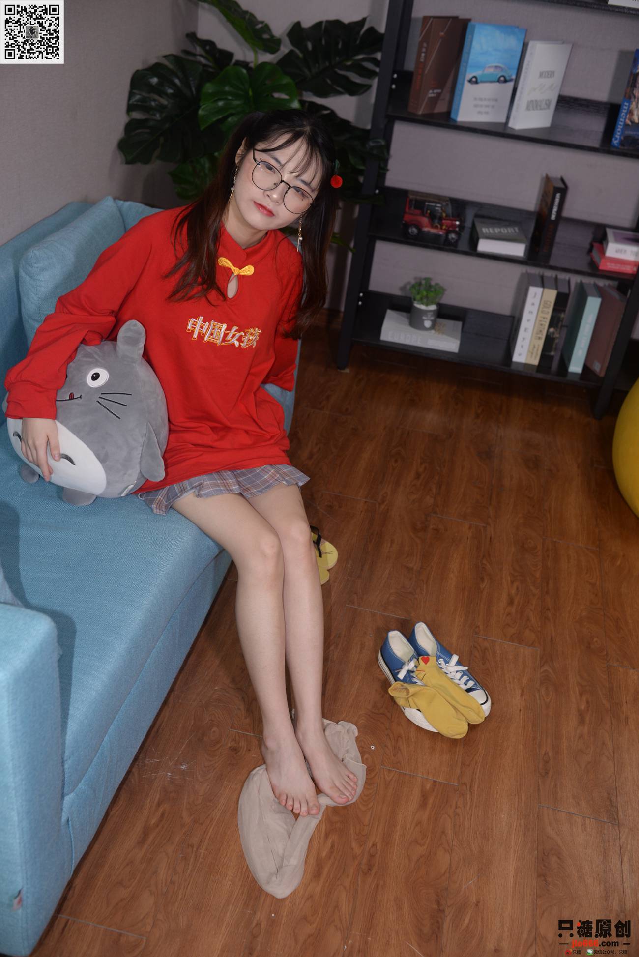 图片[95]-[只糖棉袜]NO.260 优米 花开如火[165P] – 速更版-美库